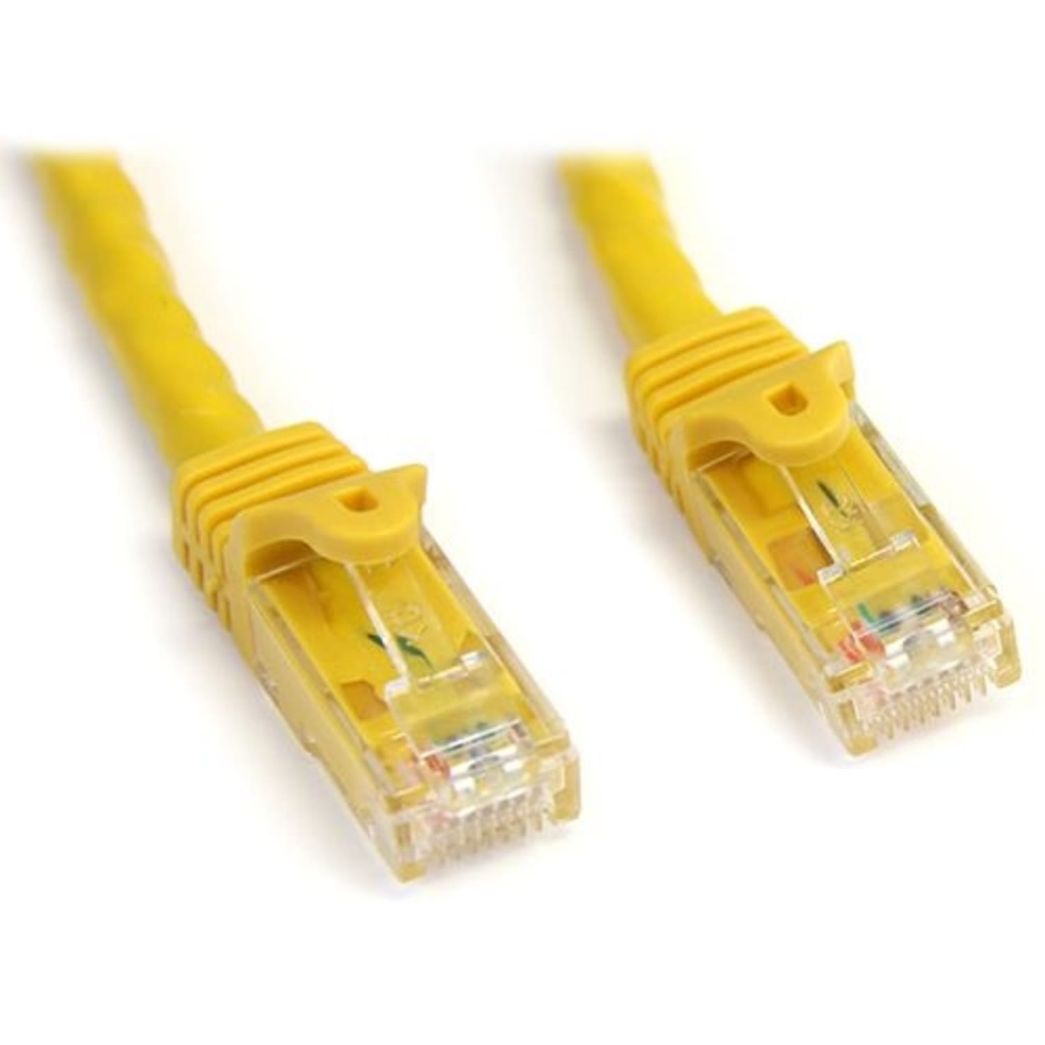 StarTech.com 7ft CAT6 Ethernet Cable - Yellow Snagless Gigabit CAT 6 Wire - Image 5