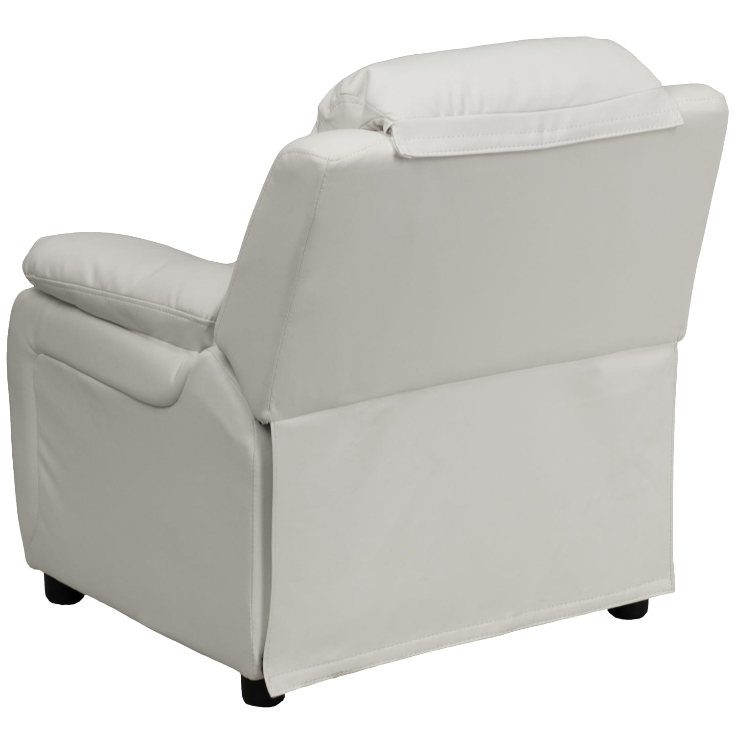 Flash Furniture Deluxe Padded Contemporary Vinyl Kids Recliner Accent Chair With Storage Arms White PopularChairscom Flash Furniture Deluxe Padded Contemporary Vinyl Kids Recliner Accent Chair With Storage Arms White PopularChairscom