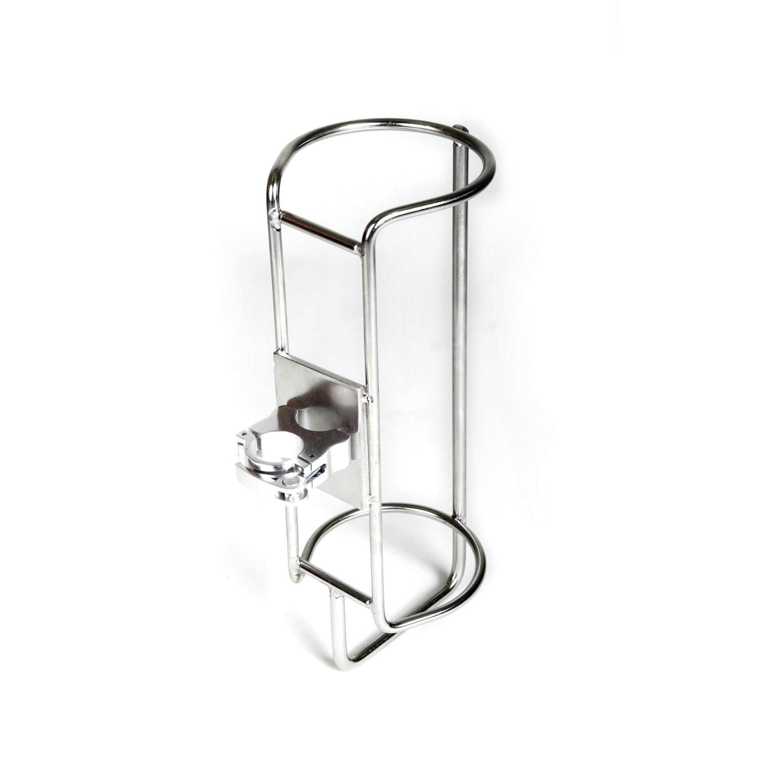Medline IV Stand Oxygen Tank Holders, Stainless Steel, Pack Of 2