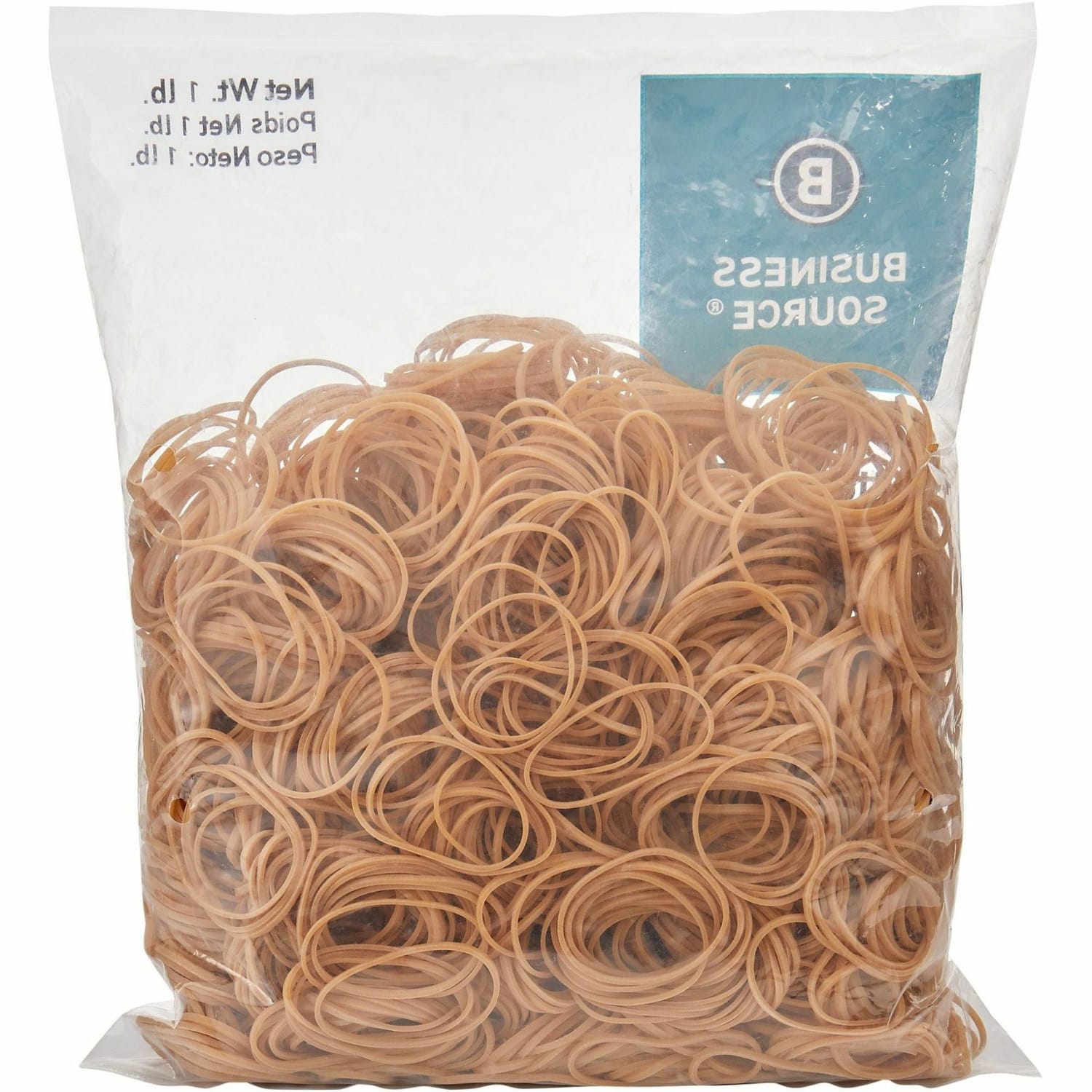 Business Source Quality Rubber Bands - Size: #14 - 2in Length x 0.1in Width - Sustainable - Rubber - Crepe - 2250 / Pack - Image 5