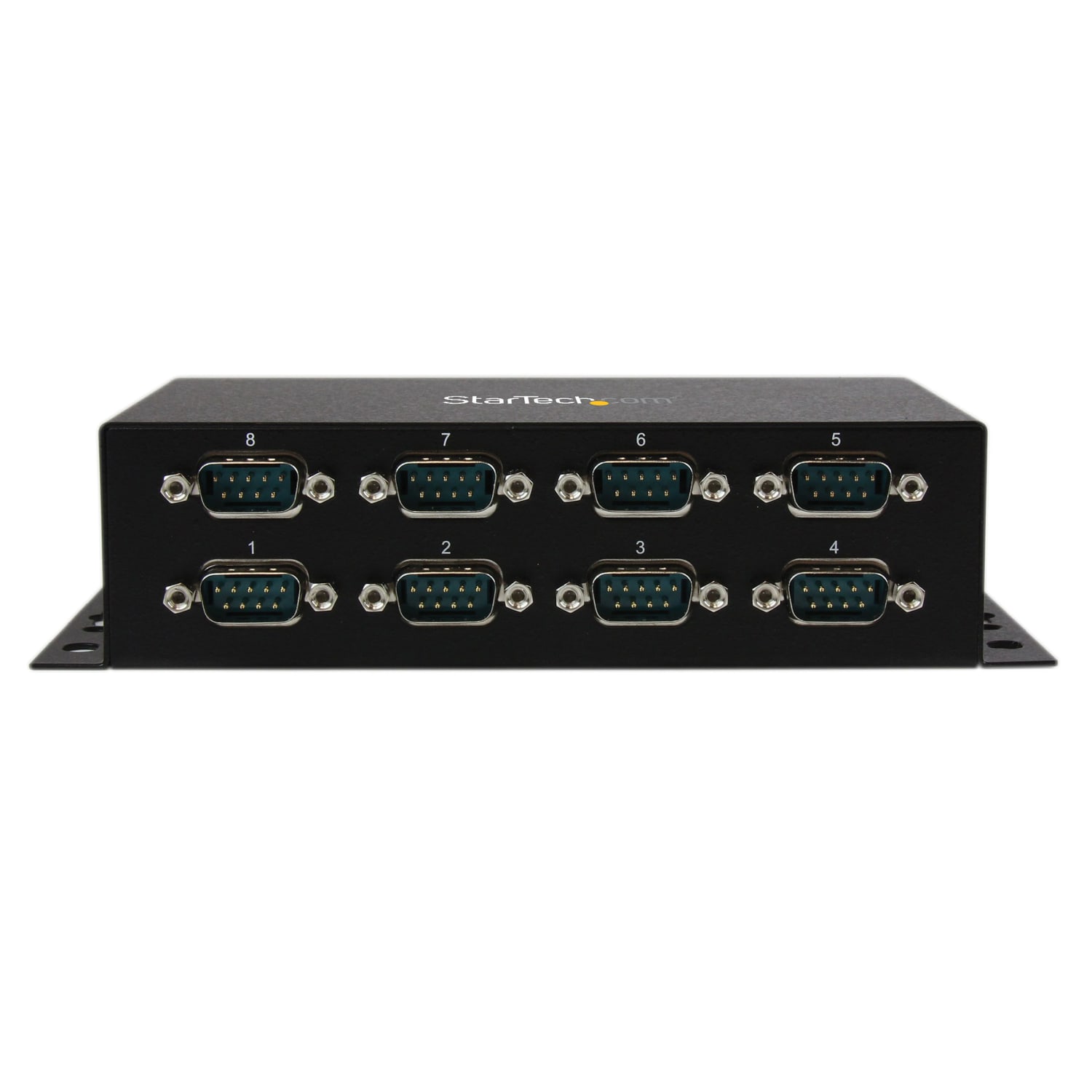 StarTech.com USB to Serial Adapter Hub - 8 Port - Industrial - Wall Mount - Din Rail - COM Port Retention - FTDI USB to RS232 - Image 3