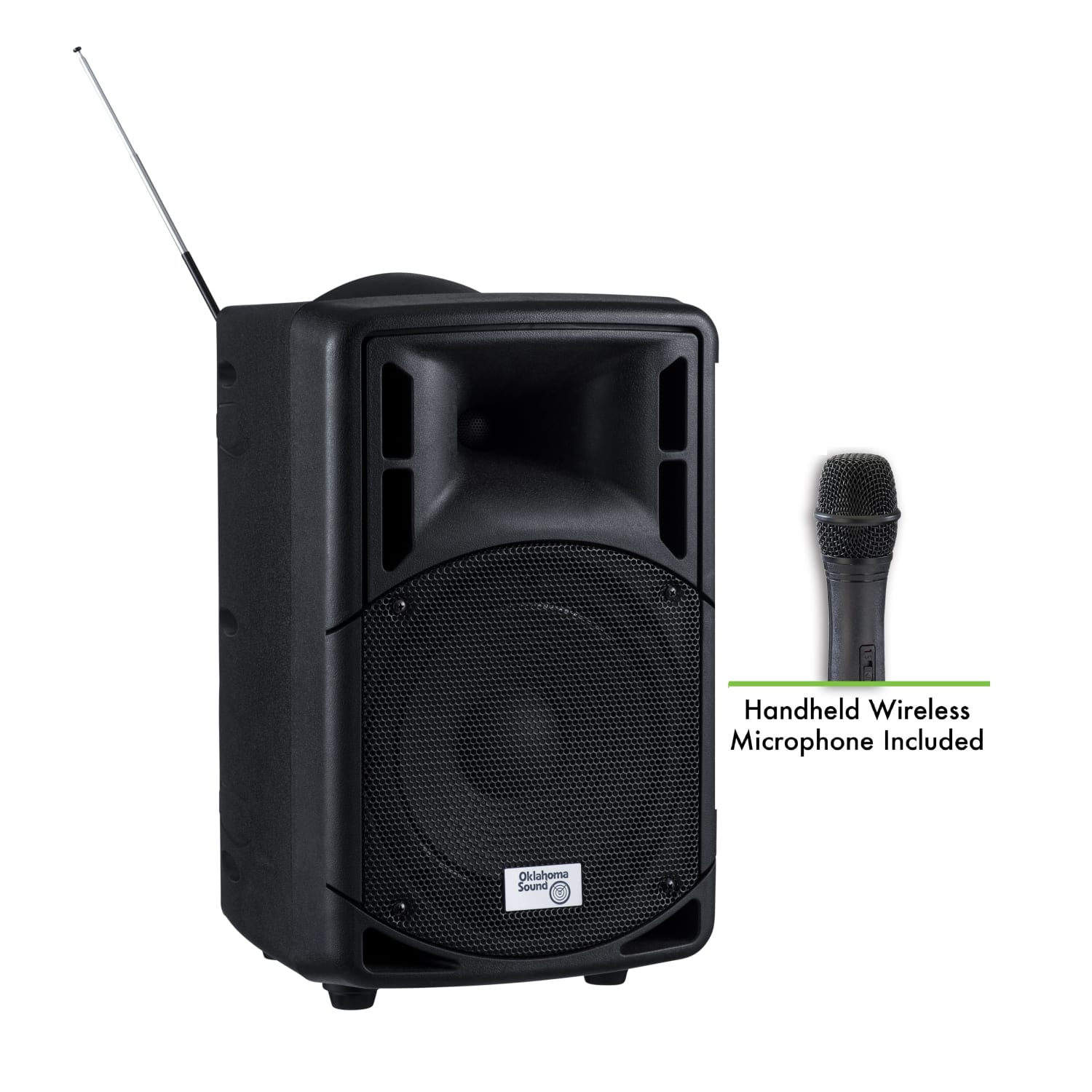 Oklahoma Sound 40W Wireless PA System, With Wireless Handheld Microphone - Image 3