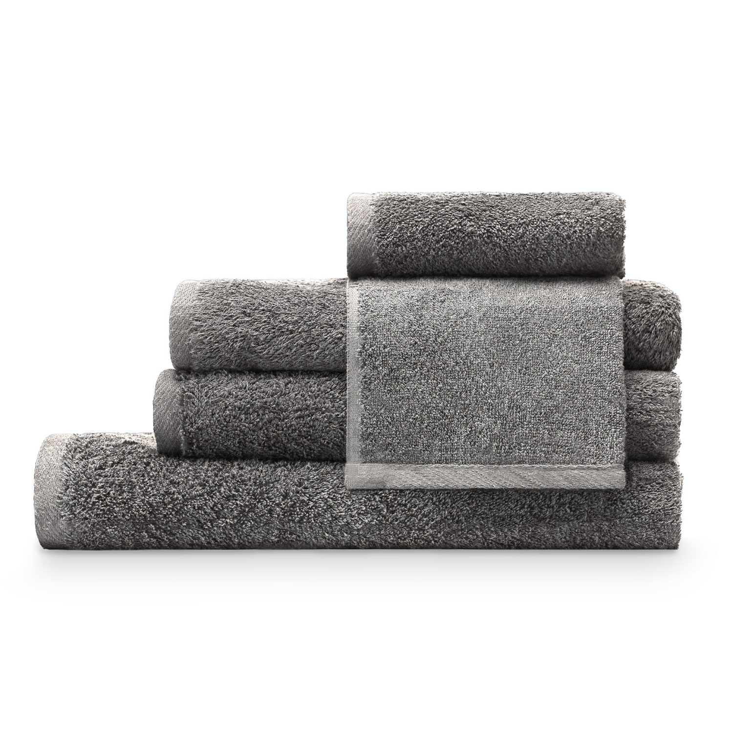 1888 Mills Millennium Hand Towels, 16inx 28in, Charcoal, Case of 72 - Image 3