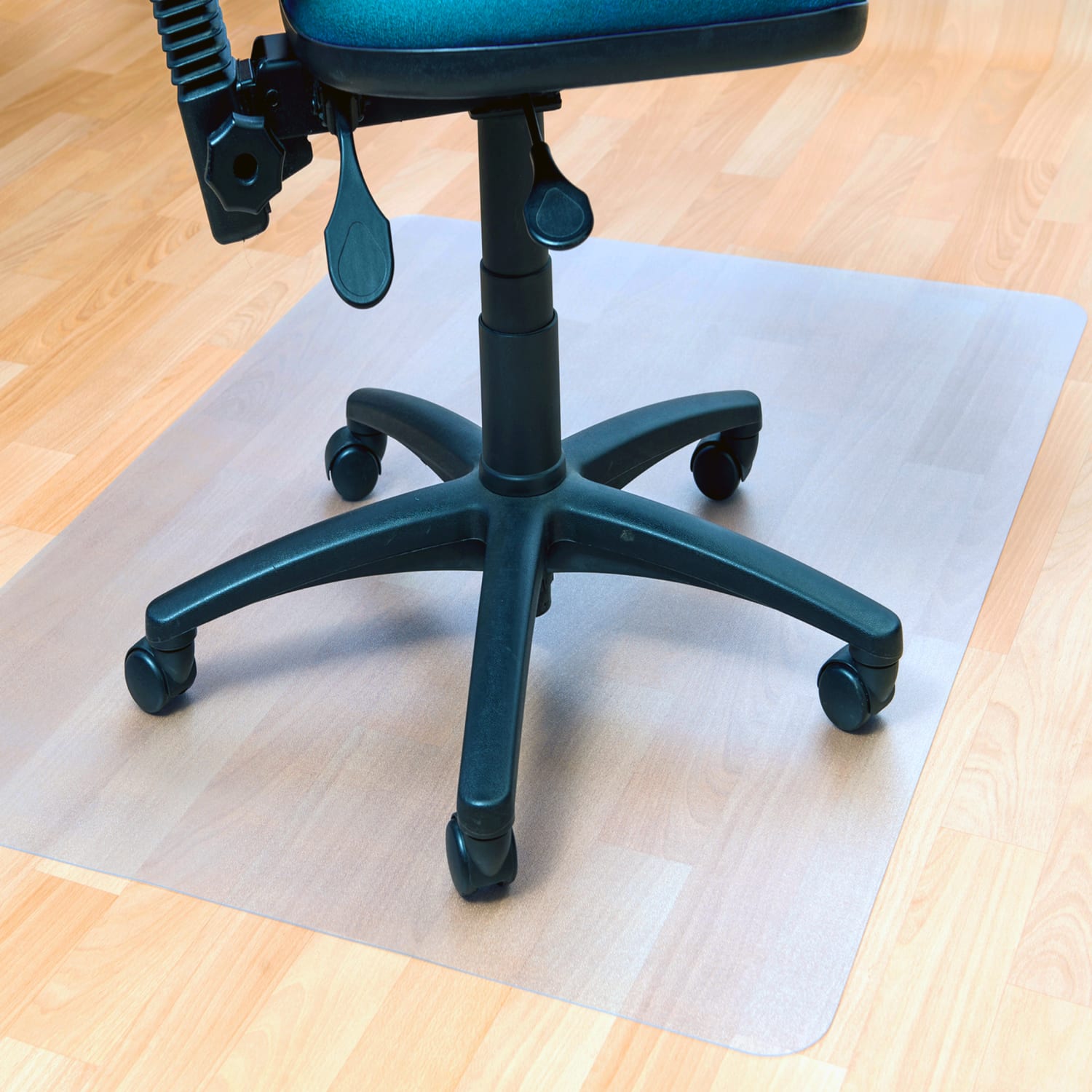 Floortex Ecotex BioPVC Chair Mat for Hard Floors - 36in x 48in, Clear
