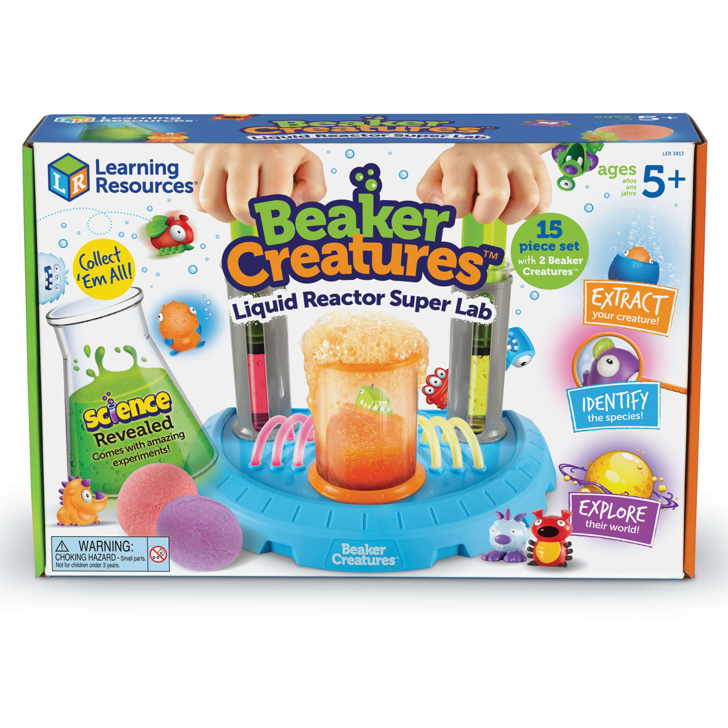 Learning Resources Beaker Creatures Liquid Reactor Super Lab - Image 4