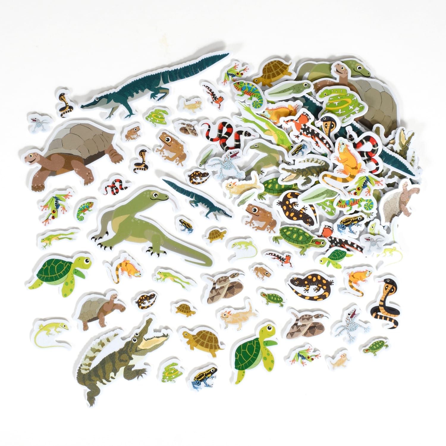 Ready 2 Learn Foam Stickers, Reptiles and Amphibians, Pack Of 184 Stickers, Set Of 3 Packs - Image 5