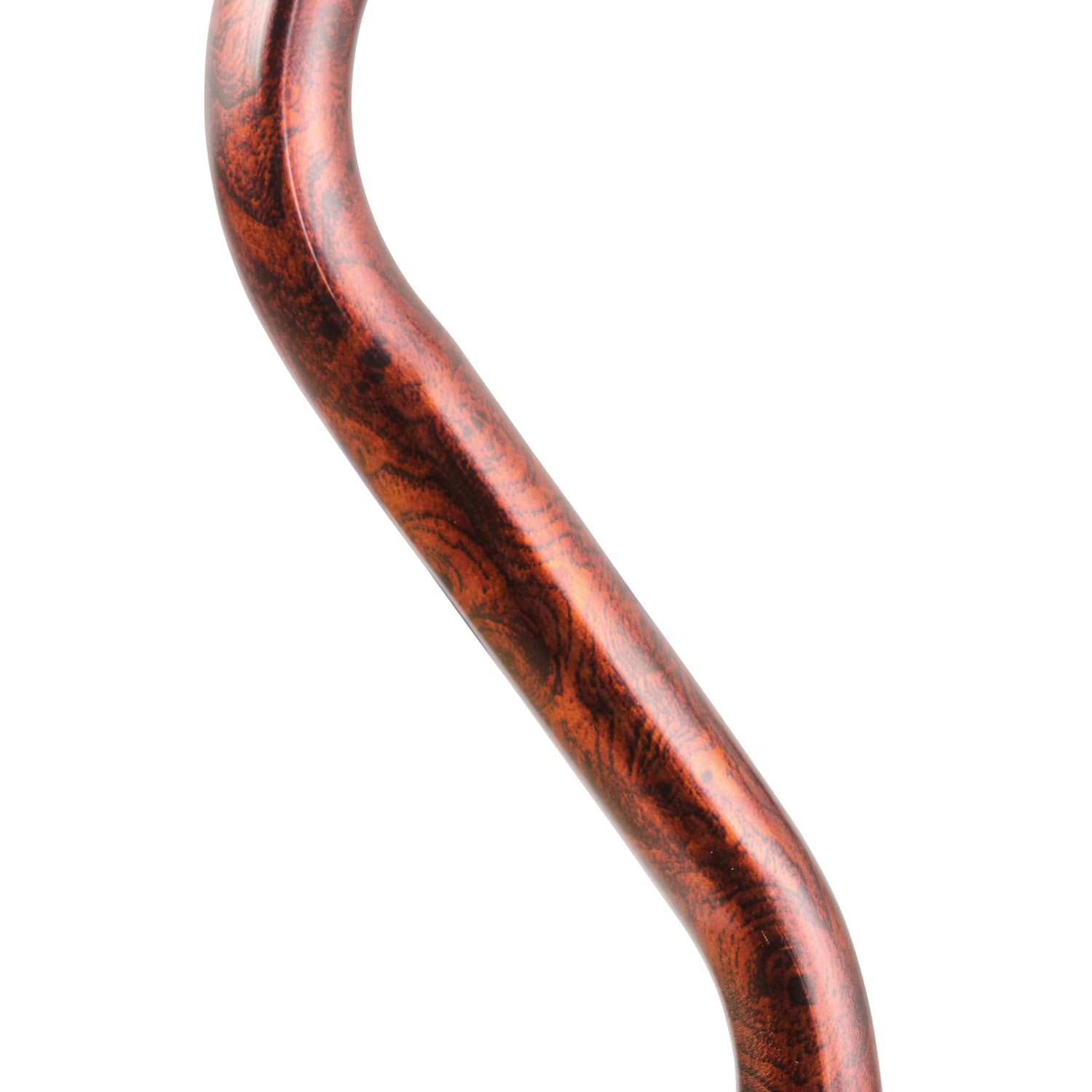 DMI Designer Adjustable Offset-Handle Aluminum Cane, 39in, Copper Swirl - Image 4