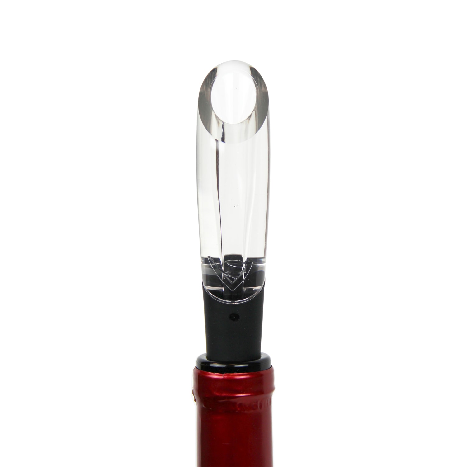 Edgecraft Vinturi On-Bottle Wine Aerator, Black - Image 4
