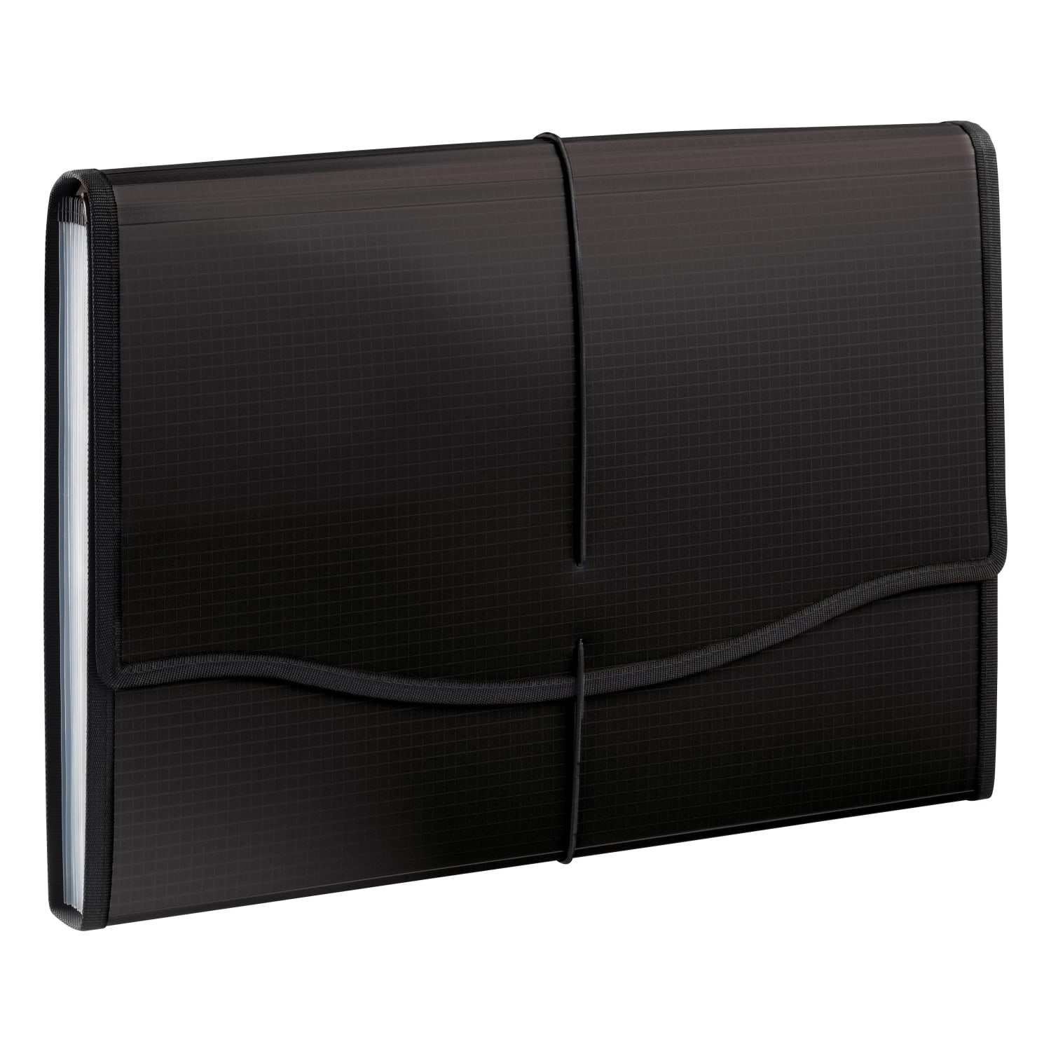 Office Depot Brand Polypropylene Expanding File, 13 Pocket, Expansion 3-1/2in, 8 1/2in x 14in, Legal, Black, Pack of 1 - Image 3