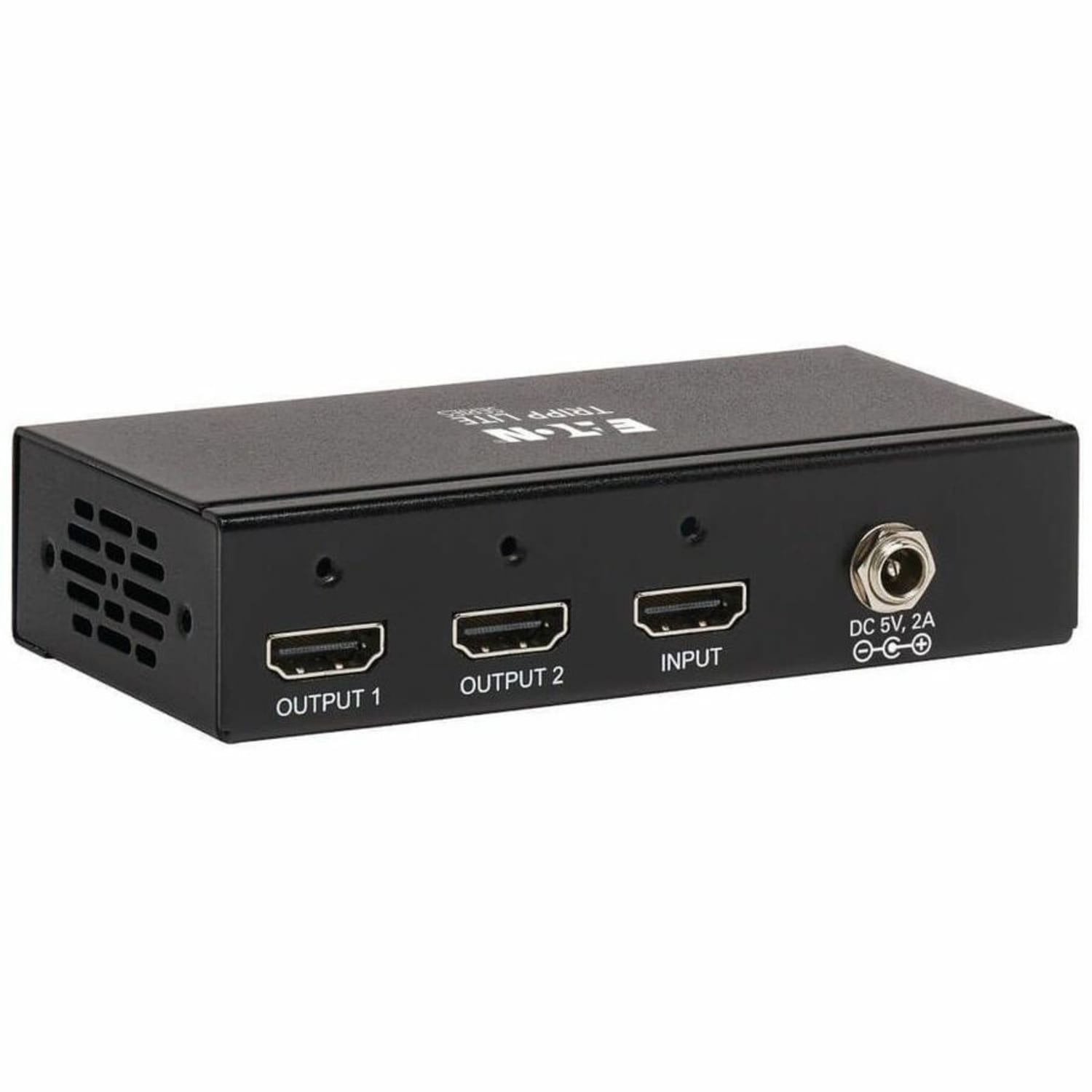 Eaton Tripp Lite series 2-Port HDMI Splitter, 4K x 2K @ 60 Hz, 4:4:4, Multi-Resolution Support, HDR, HDCP 2.2, TAA - Video/audio splitter - 2 x HDMI - desktop, rack-mountable - government GSA - TAA Compliant - Image 6
