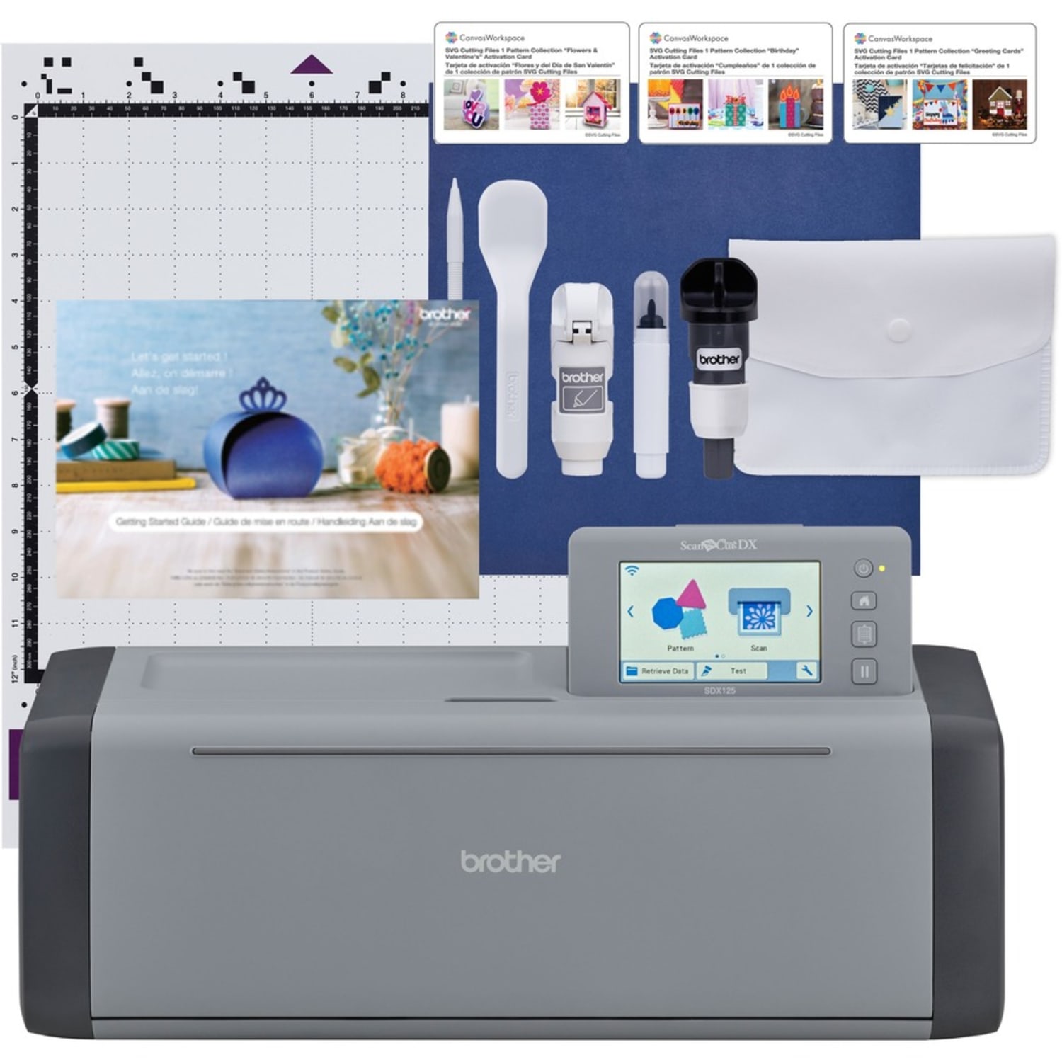 Brother ScanNCut DX Electronic Cutting Machine With Built-In Scanner, Gray - Image 5