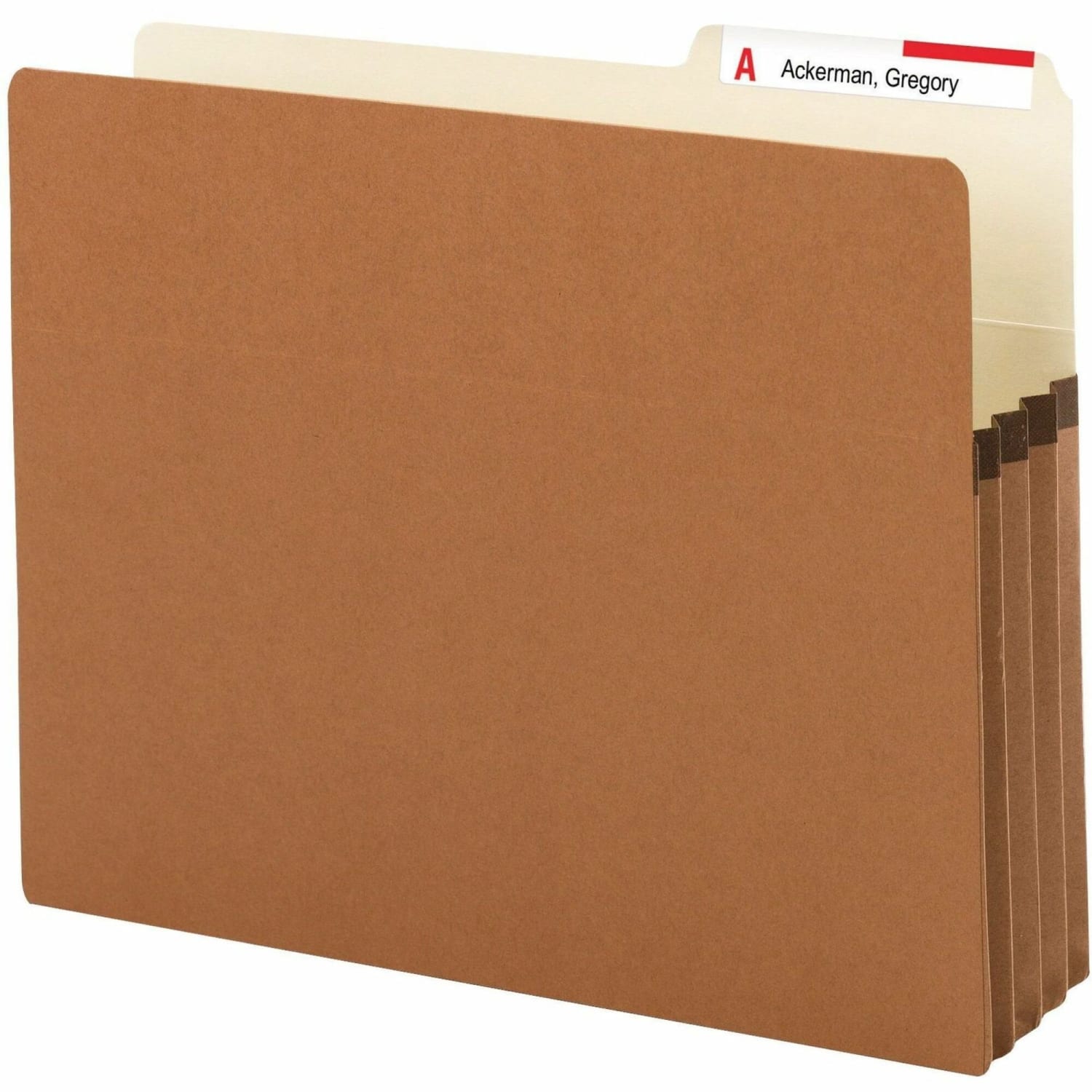 Smead Redrope Easy-Access Top-Tab File Pockets, 10in x 11 3/4in, Letter Size, 3 1/2in Expansion, 30% Recycled, Pack Of 25 - Image 3