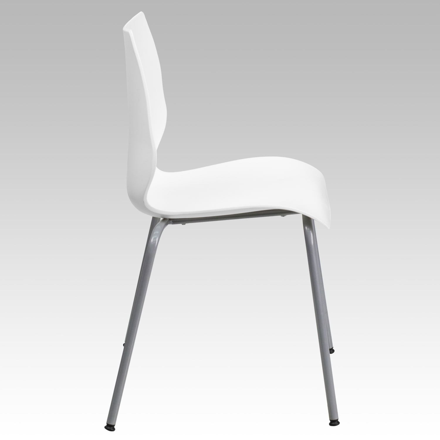 Flash Furniture HERCULES 770lb Capacity Stack Chair With Lumbar Support WhiteSilver PopularChairscom Flash Furniture HERCULES 770 lb Capacity Stack Chair With Lumbar Support WhiteSilver PopularChairscom