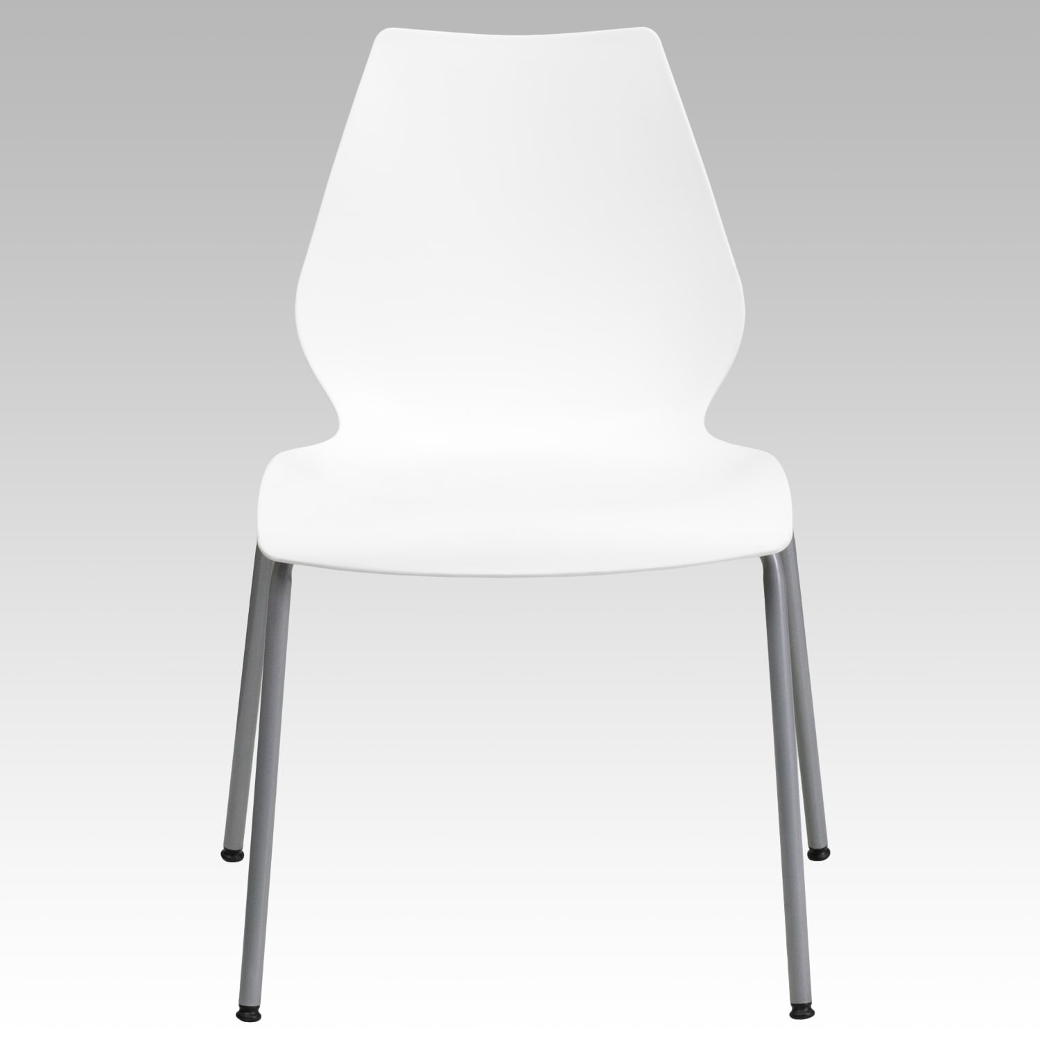 Flash Furniture HERCULES 770lb Capacity Stack Chair With Lumbar Support WhiteSilver PopularChairscom Flash Furniture HERCULES 770 lb Capacity Stack Chair With Lumbar Support WhiteSilver PopularChairscom