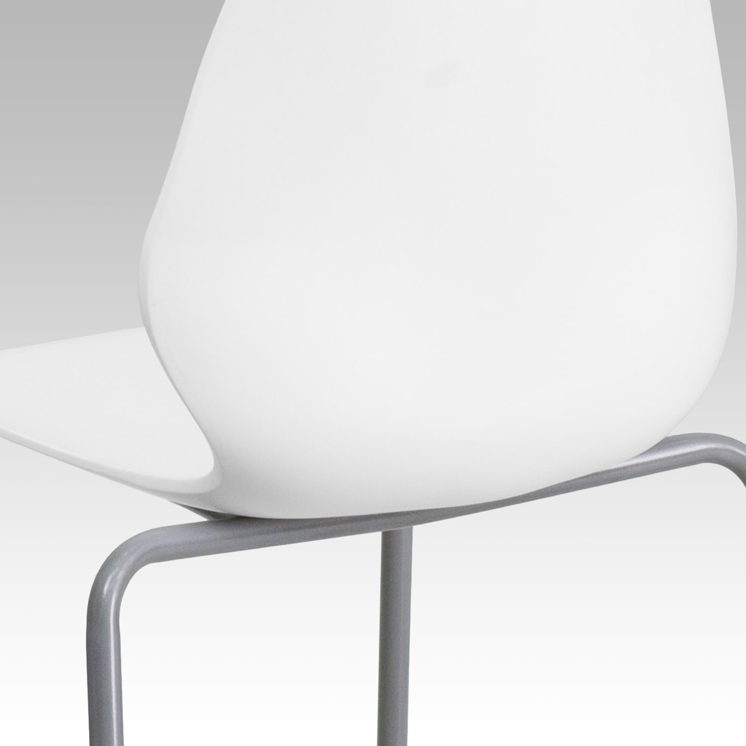 Flash Furniture HERCULES 770lb Capacity Stack Chair With Lumbar Support WhiteSilver PopularChairscom Flash Furniture HERCULES 770 lb Capacity Stack Chair With Lumbar Support WhiteSilver PopularChairscom