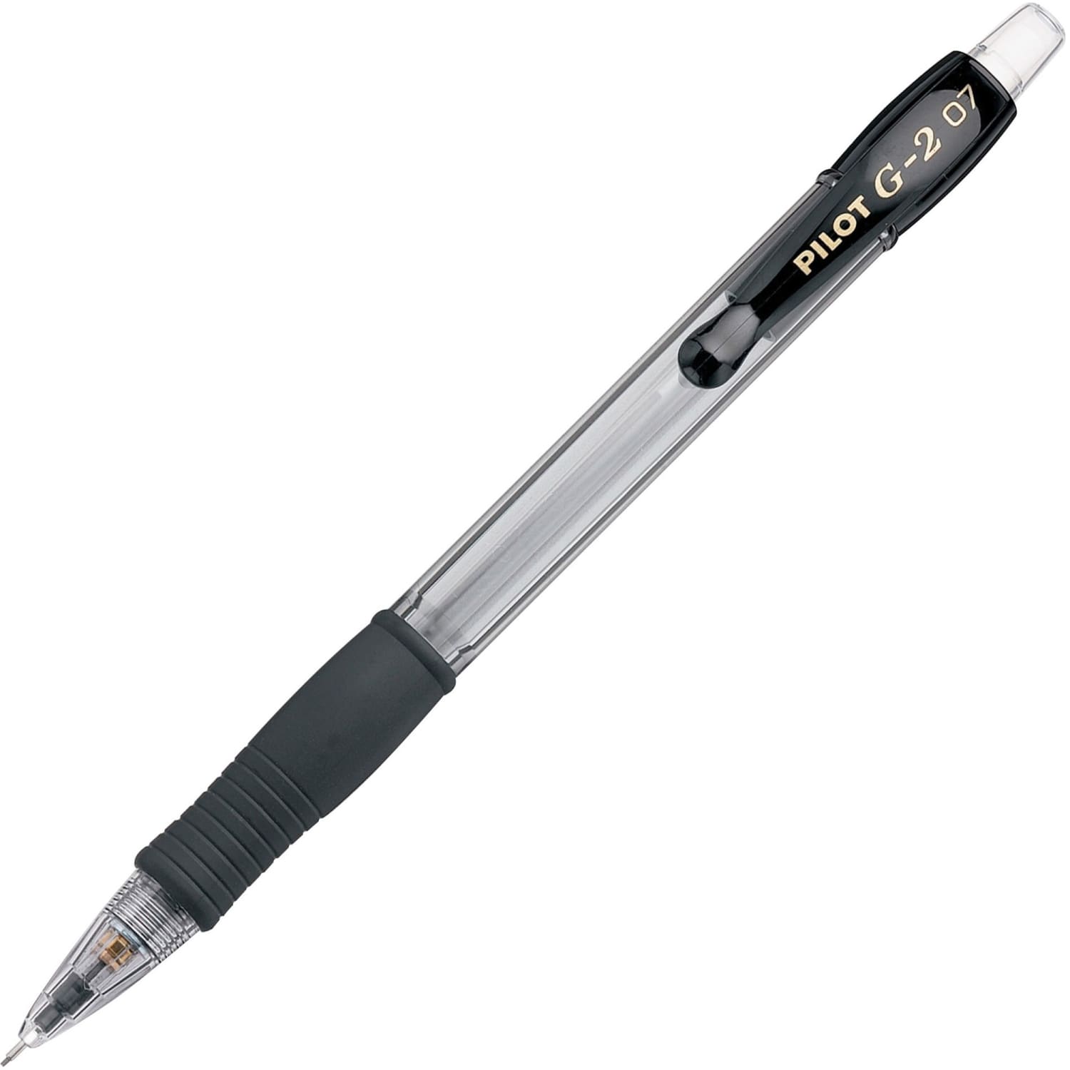 Pilot G-2 Mechanical Pencils, 0.7 mm, Clear Barrel, Pack Of 12 - Image 3