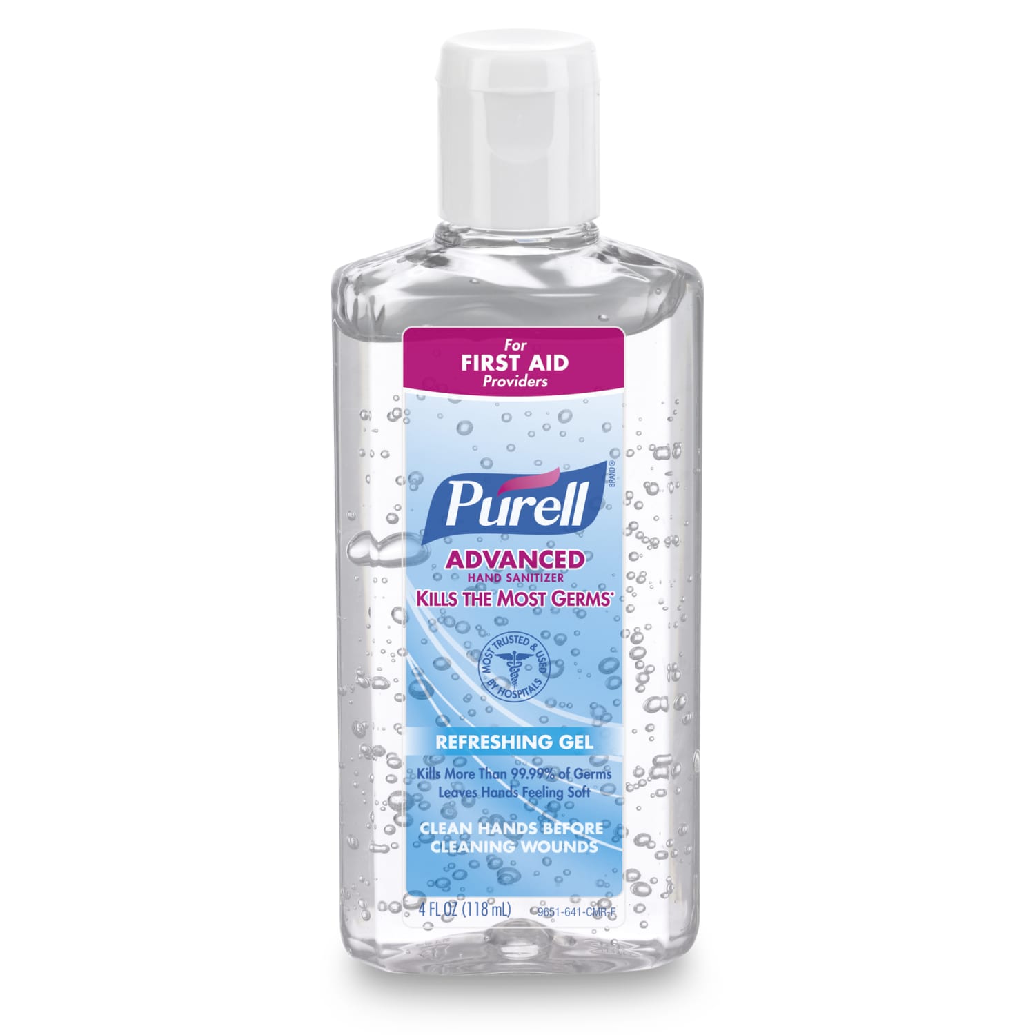 PURELL Advanced Hand Sanitizer Refreshing Gel for First Aid Providers, 4 fl oz Flip-Cap Bottle (Pack of 24) - Image 3
