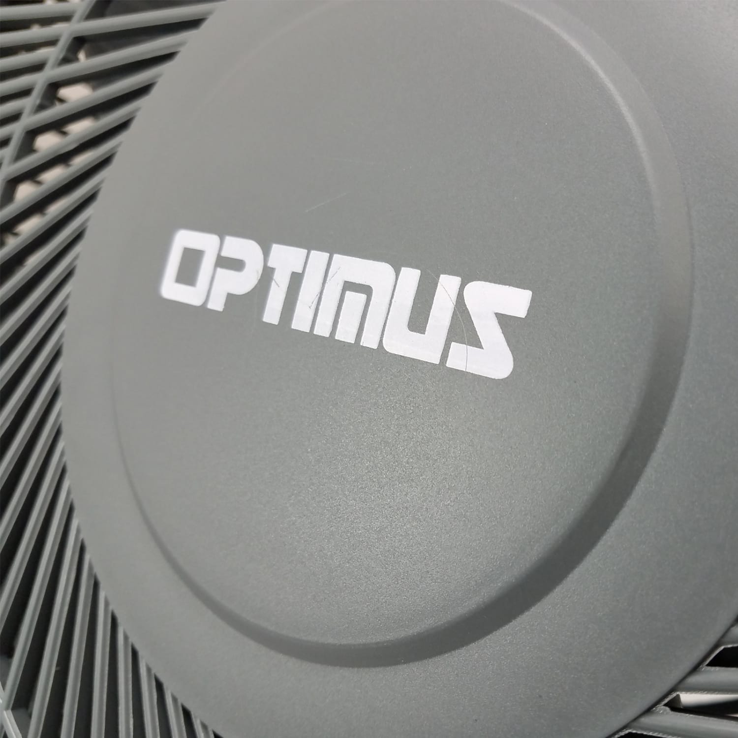 Optimus Turbo High-Performance 3-Speed Air Circulator, 24in x 22in, Gray - Image 3