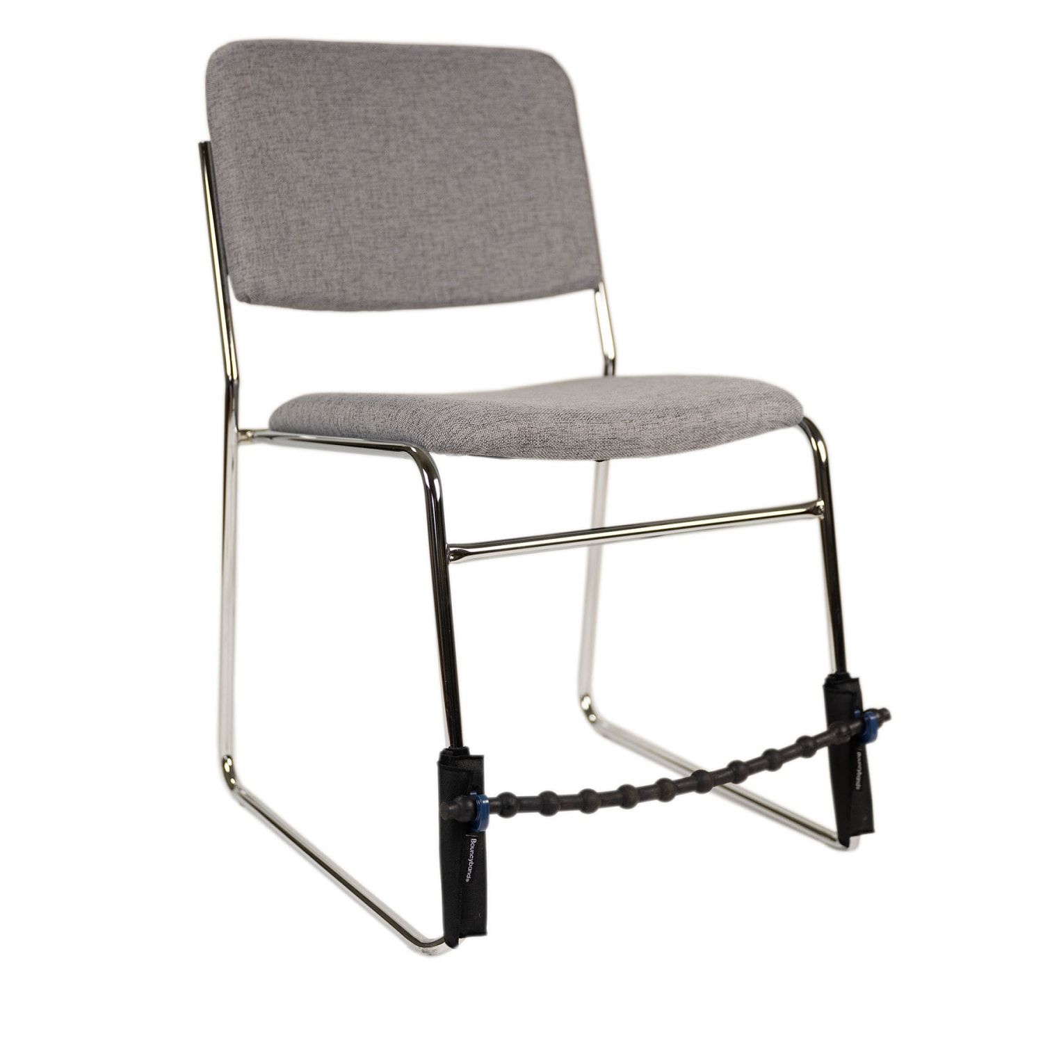 Bouncyband Universal Chair Band for Home and School Chairs 418in x 21516in BlackBlue PopularChairscom Bouncyband Universal Chair Band for Home and School Chairs 4 18in x 2 1516in BlackBlue PopularChairscom