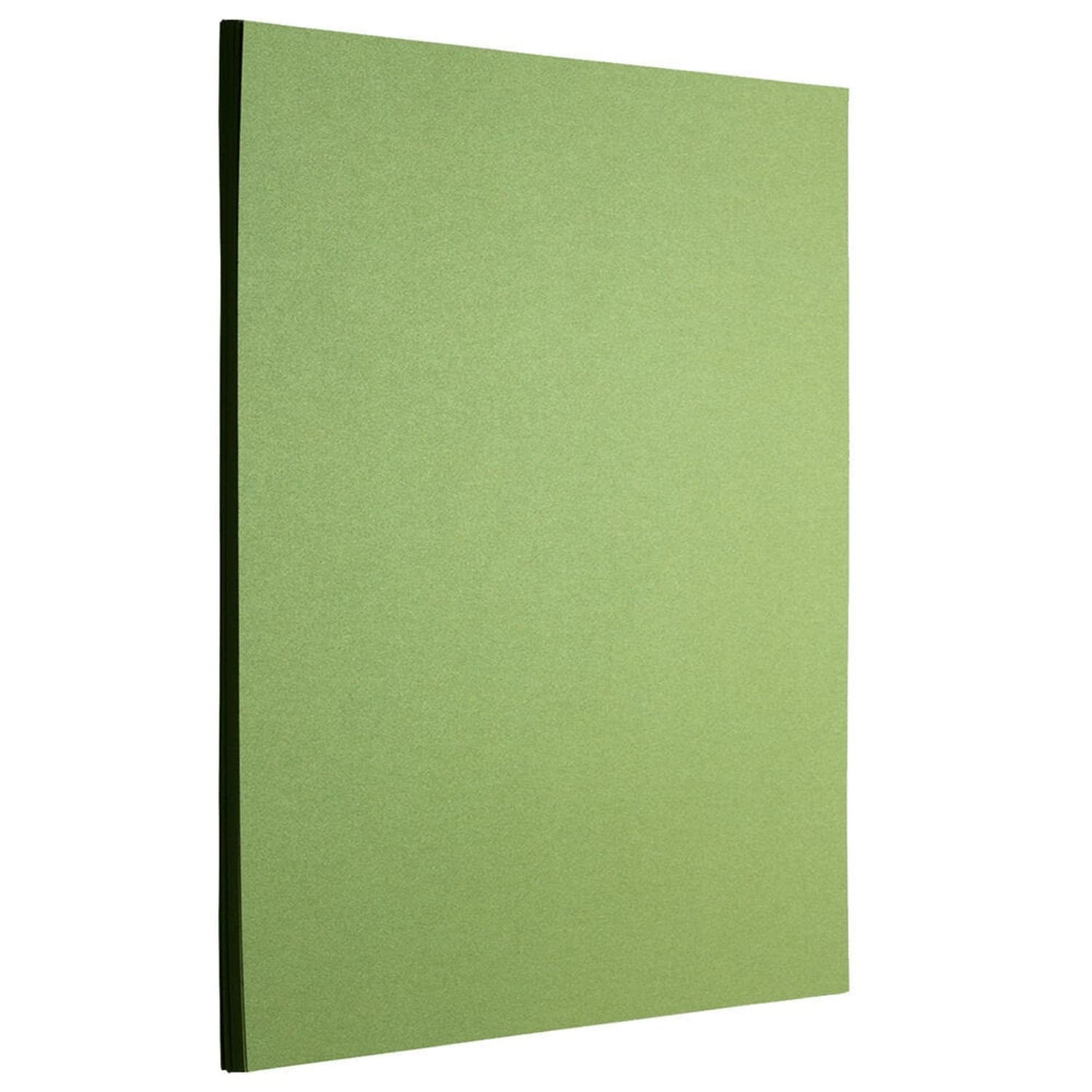 JAM Paper Metallic Paper, Lime Green Stardream Metallic, Letter (8.5in x 11in), 100 Sheets Per Pack, 32 Lb