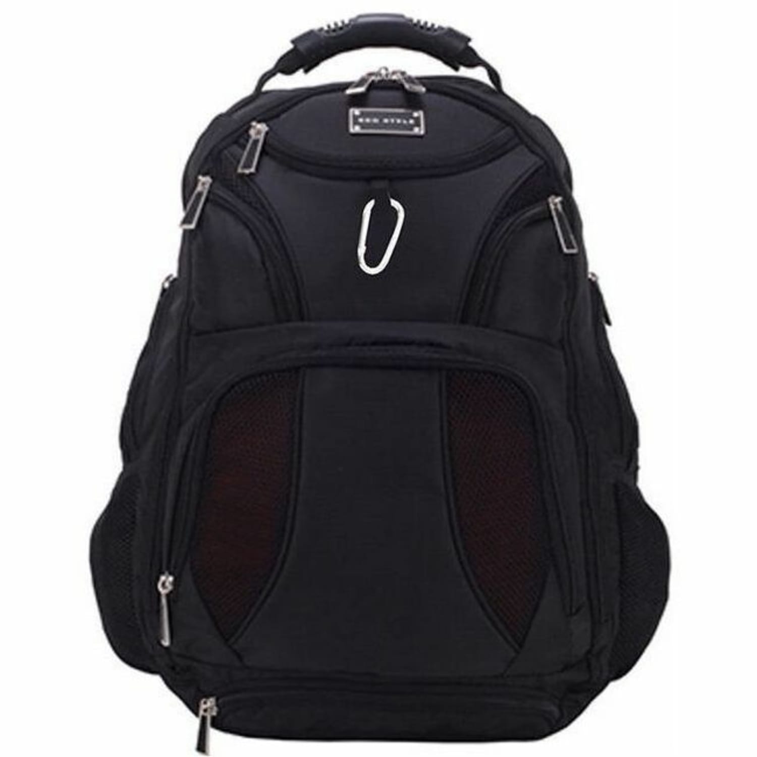 ECO STYLE Jet Set Carrying Case (Backpack) for 17in Notebook, Tablet, Shoulder Strap, 20.5inH x 13.3inW x 7.5inD