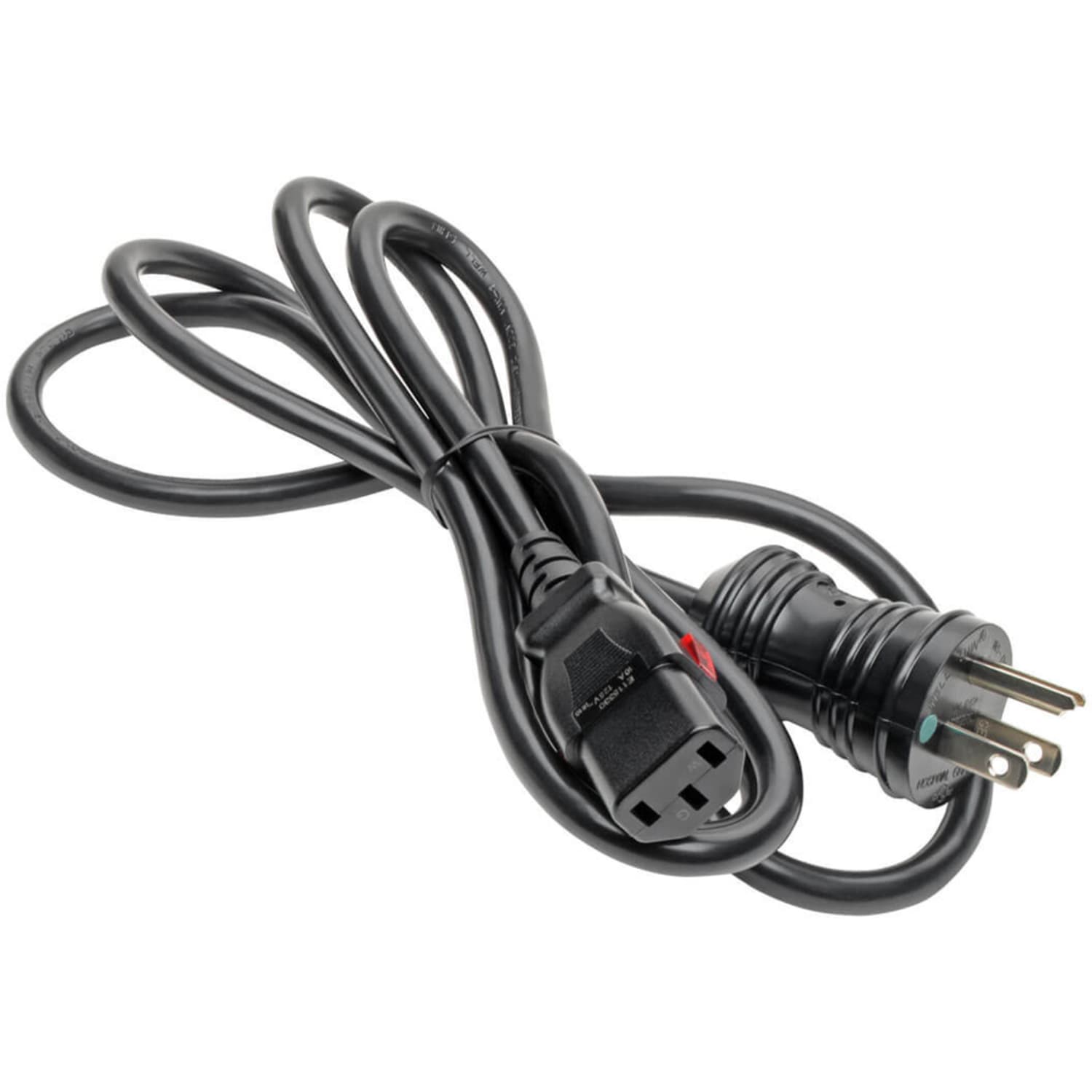 Tripp Lite Hospital-Grade Power Cord, 6ft, Black - Image 3
