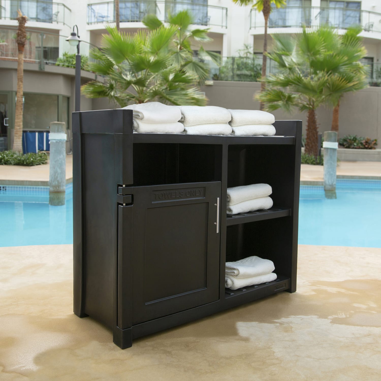 Mayne Fairfield Towel Valet, Black - Image 3