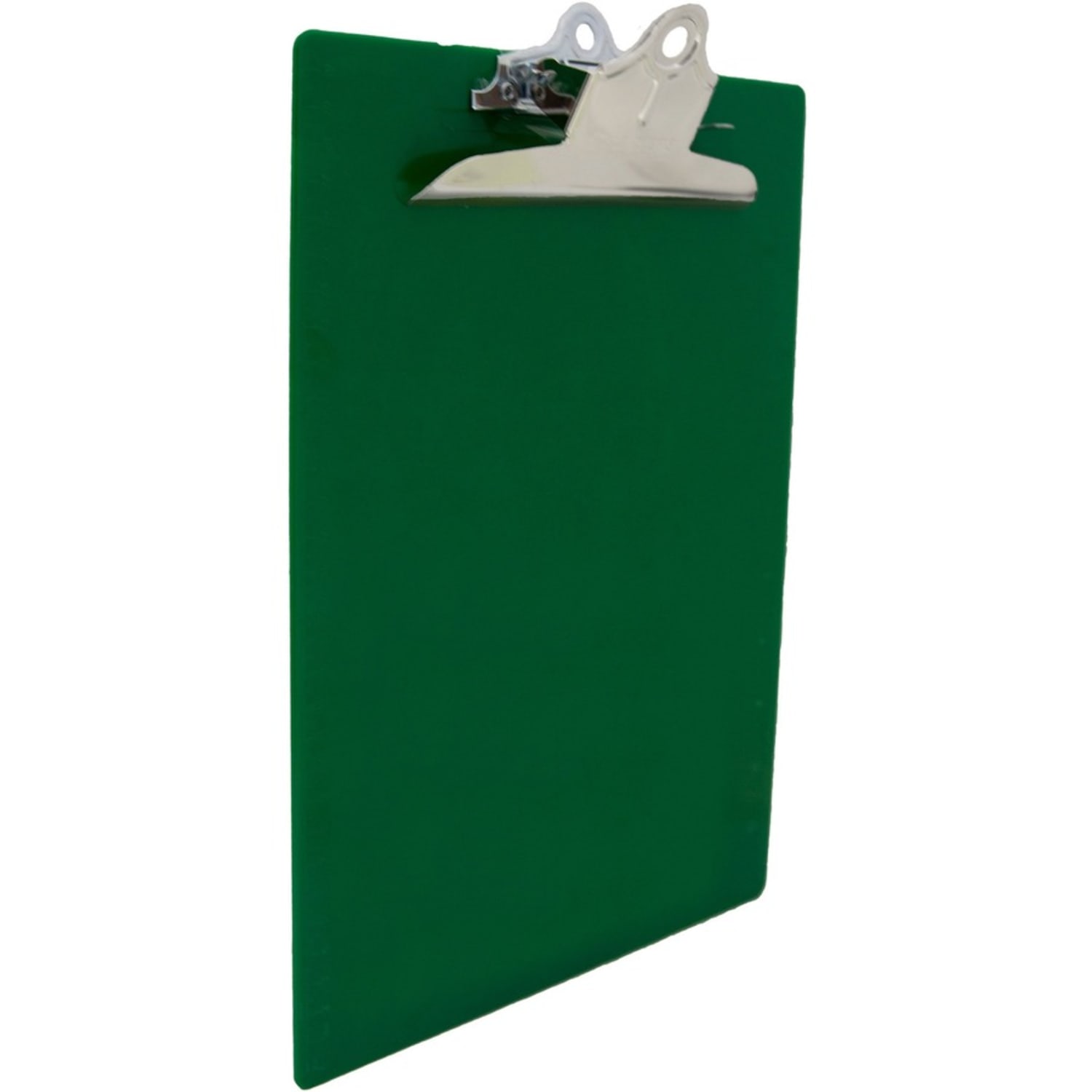 Saunders 96% Recycled Antibacterial Clipboard With Hanging Hole, 13 1/4inH x 9inW x 1 3/4inD, Letter, Green - Image 4