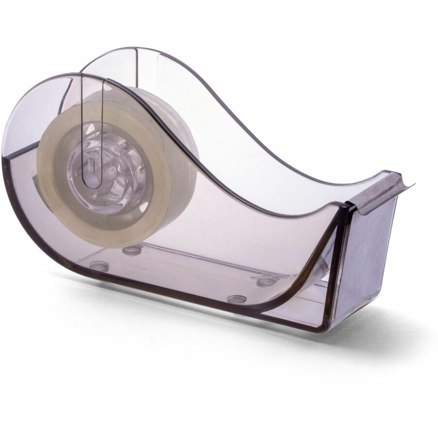 Officemate Recycled 3-Piece Desktop Organizer Set - Desktop - Durable, Sturdy - Translucent Gray - Plastic - 1 Each - Image 4