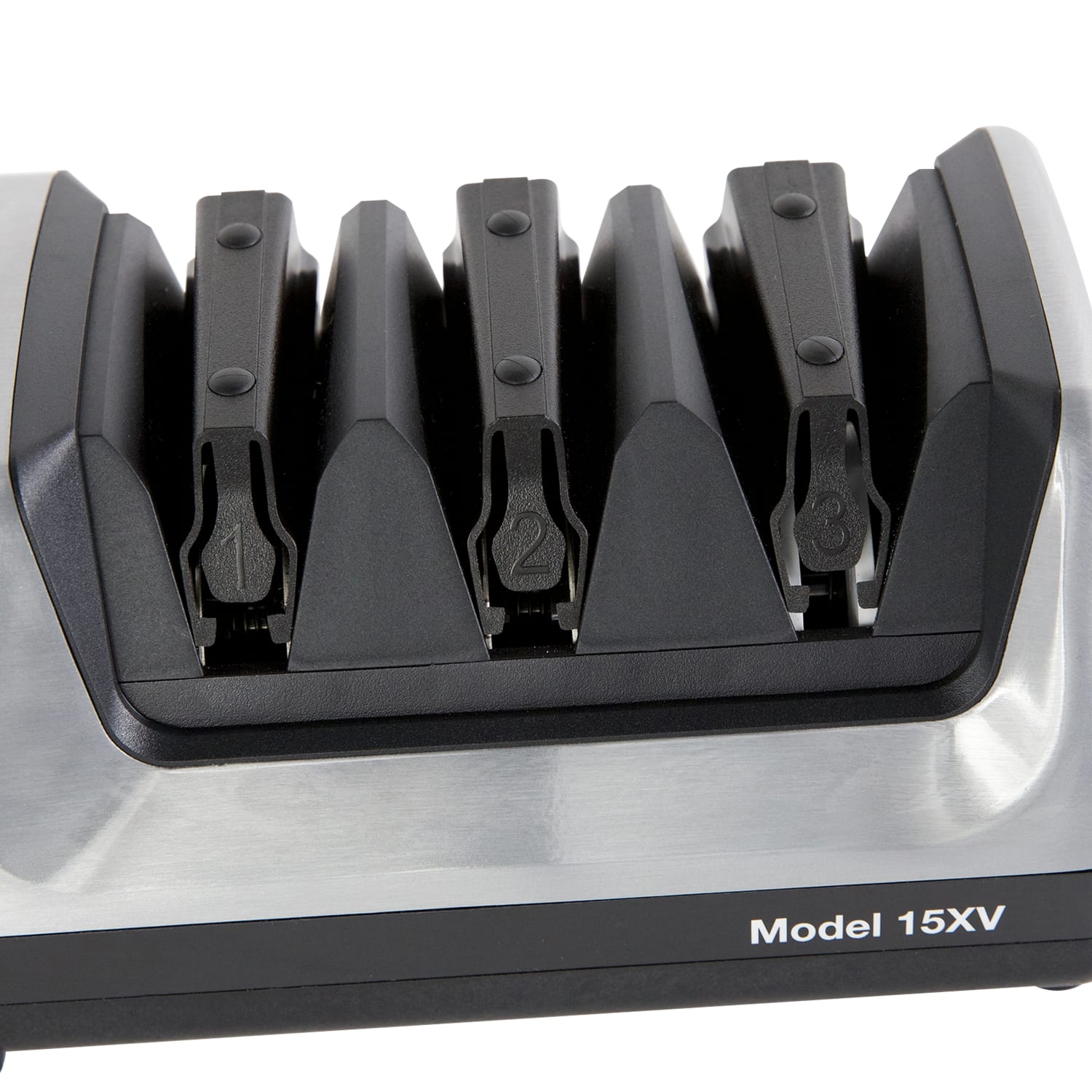 Edgecraft Chefs Choice 3-Stage Professional Electric Knife Sharpener, Brushed - Image 4