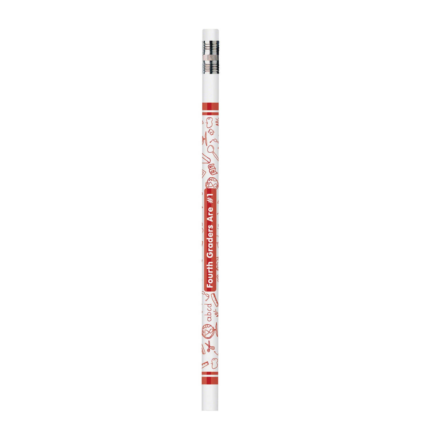 J.R. Moon Pencil Co. Pencils, HB #2/Medium, Fourth Graders Are #1, Multicolor, Pack Of 144 Pencils - Image 3
