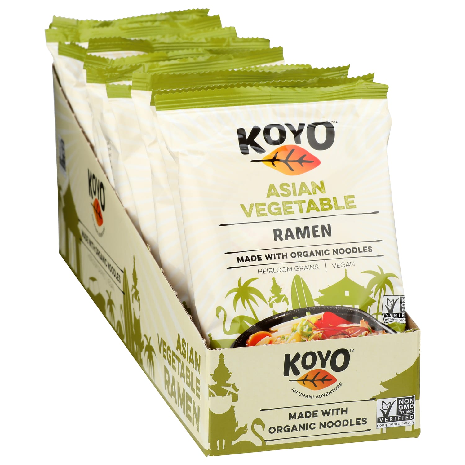 Koyo Ramen, Asian Vegetable, 2.1 Oz, Total Qty 12 - Image 5