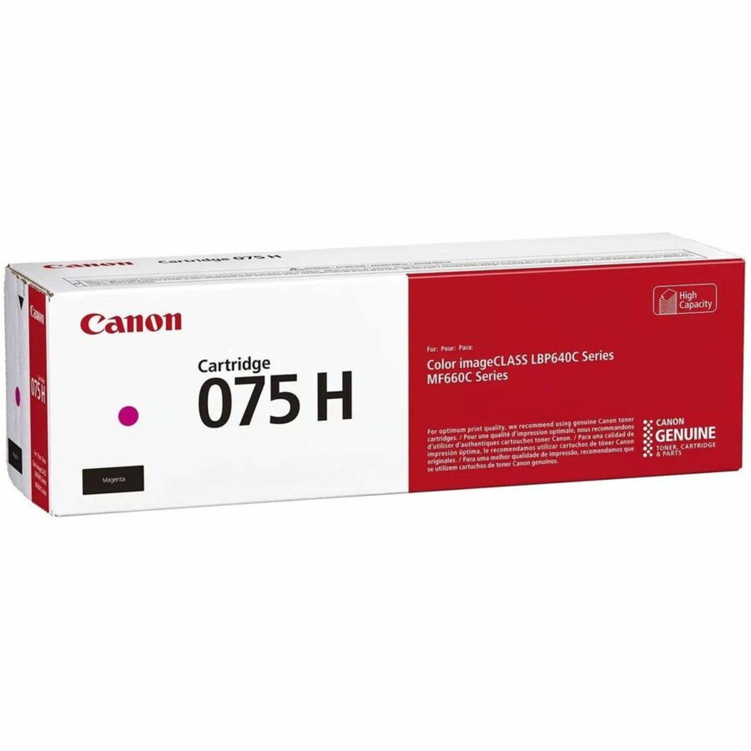 Canon 075 Original High Yield Laser Toner Cartridge - Magenta Pack - 3500 Pages, 2500 Pages - Image 6