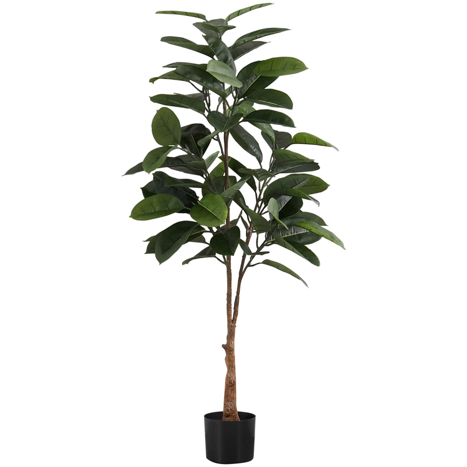 Monarch Specialties Alli 52inH Artificial Plant With Pot, 52inH x 25inW x 27inD, Green