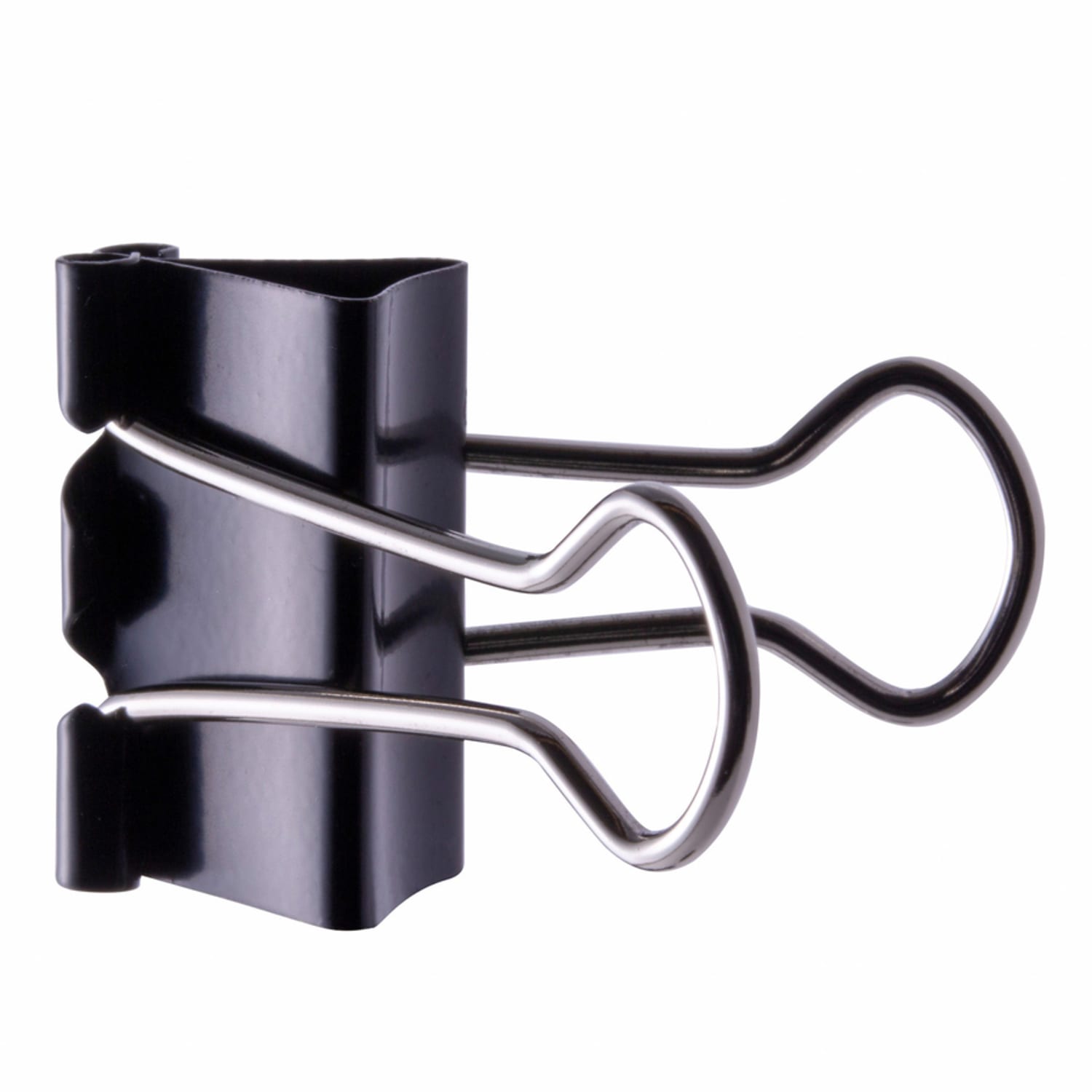Officemate OIC Binder Clips, Small, 3/4in, Black, Box Of 12 - Image 3