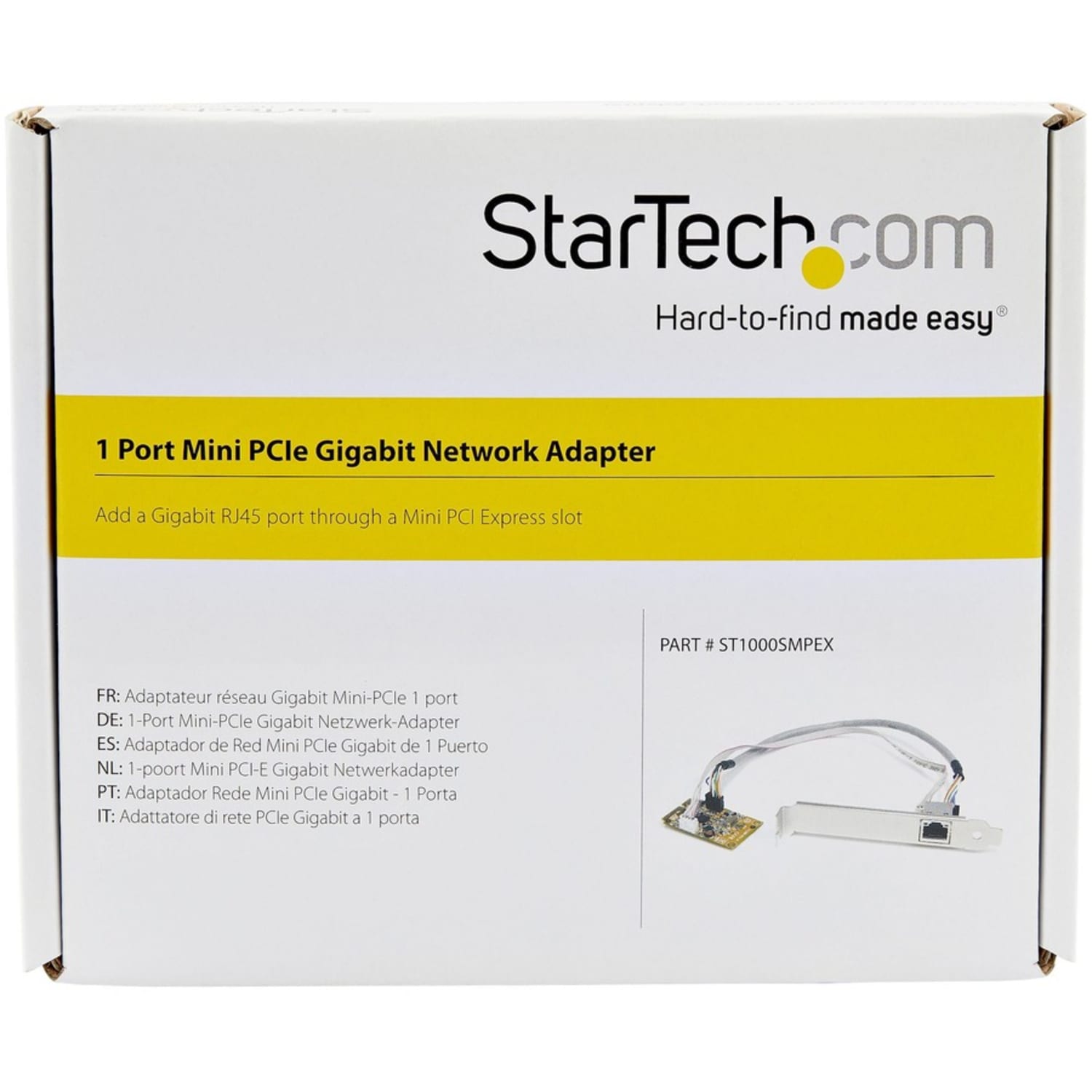 StarTech.com Mini PCI Express Gigabit Ethernet Network Adapter NIC Card - Image 6