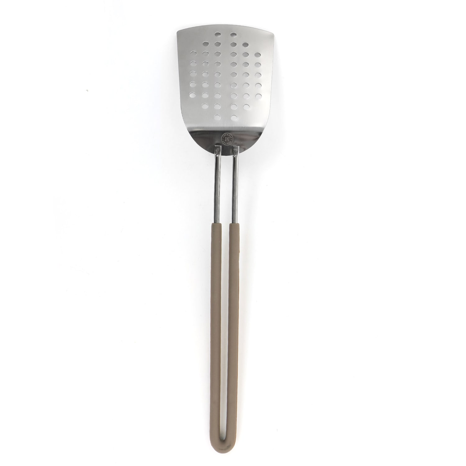 Martha Stewart Stainless Steel Slotted Spatula, Gray - Image 5
