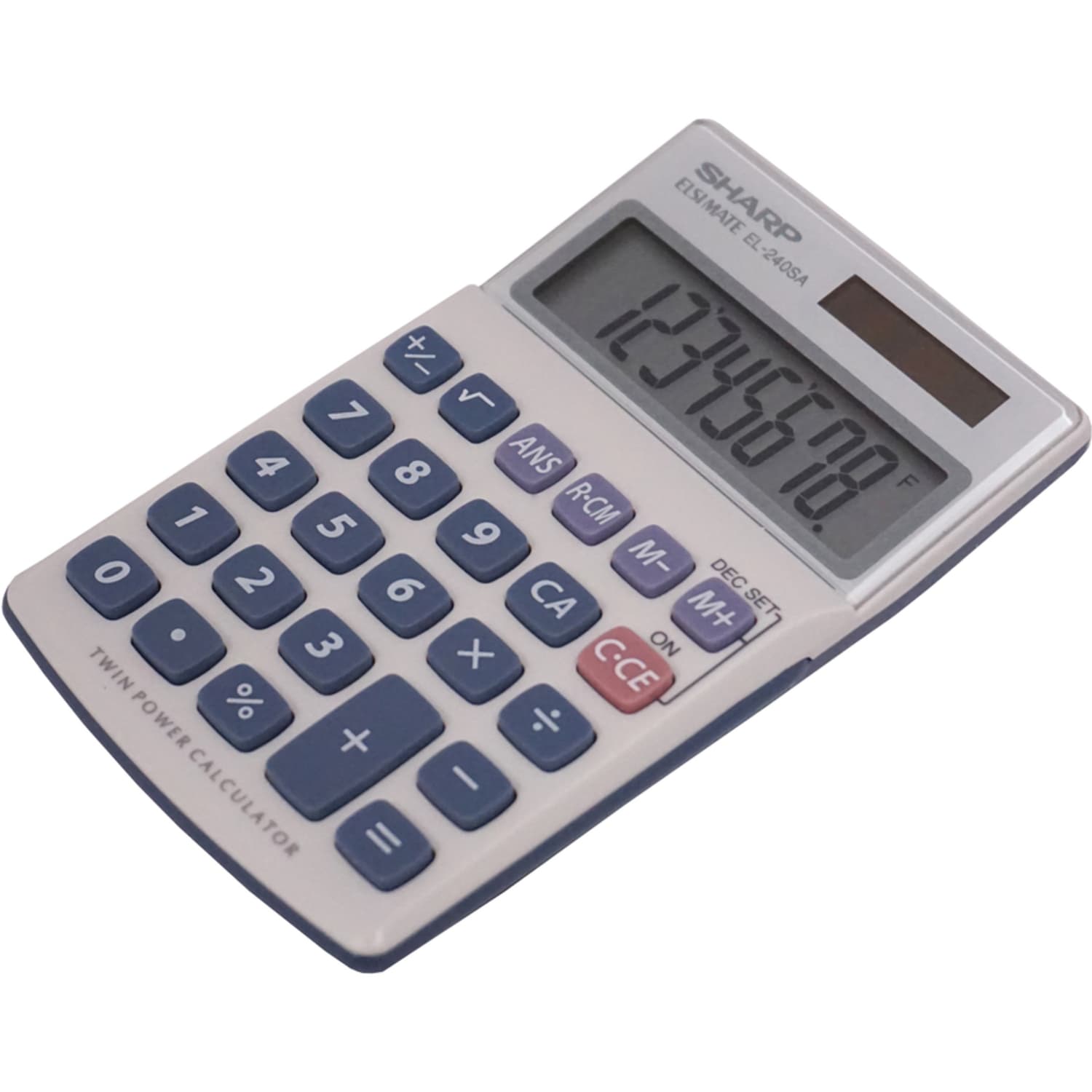 Sharp EL-240SAB Handheld Calculator - Image 6