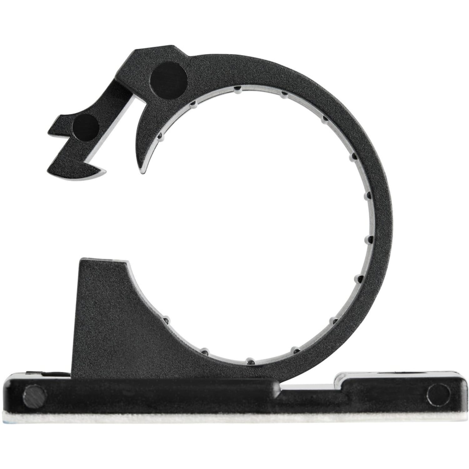 StarTech.com CBMCC3 100 Self Adhesive Cable Management Clips - Ethernet/Network Cable/Office Desk Cord Organizer - Sticky Wire Holder/Clamp Black - Image 4