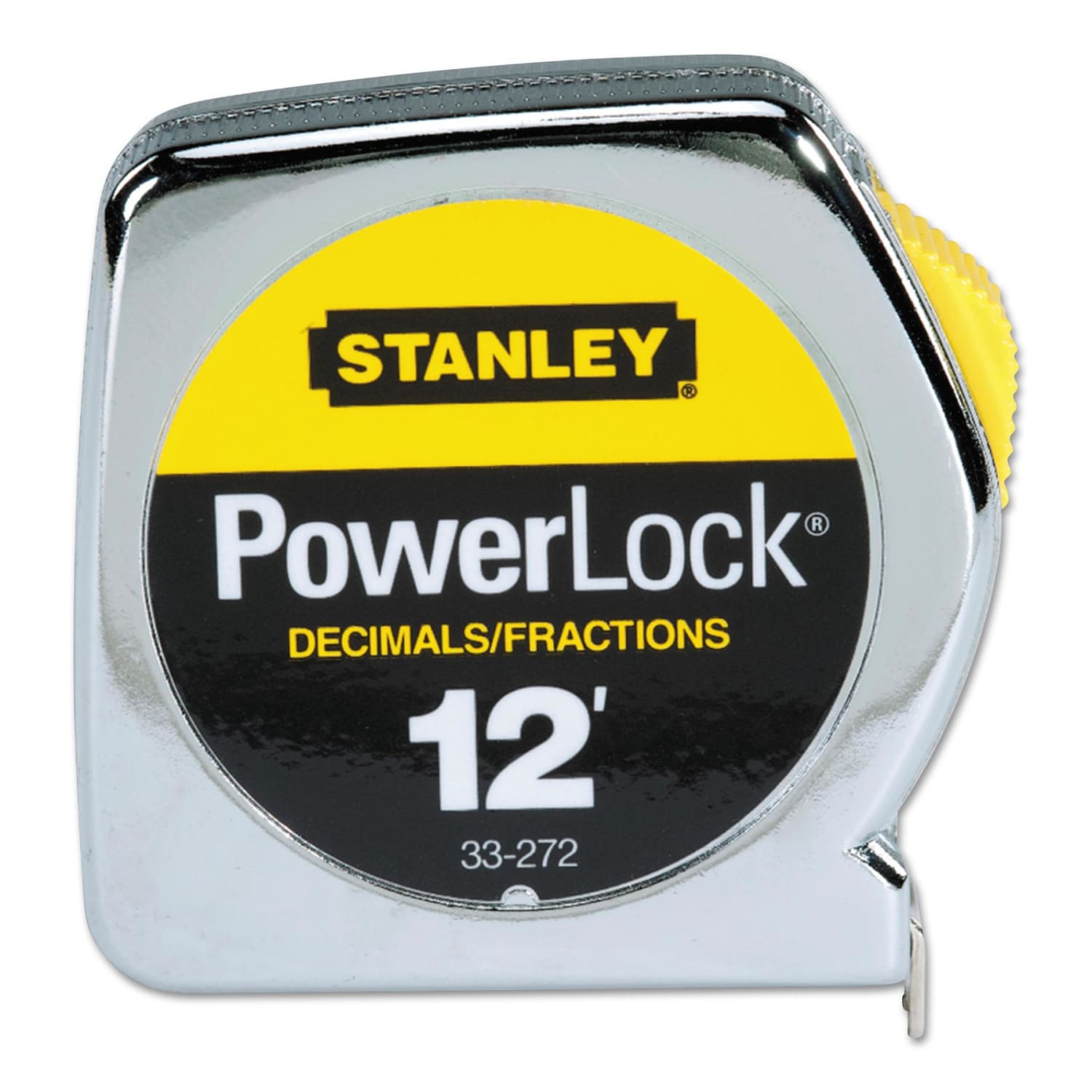 Stanley Tools ABS Tape Measure, Standard, 12ft x 1/2in Blade