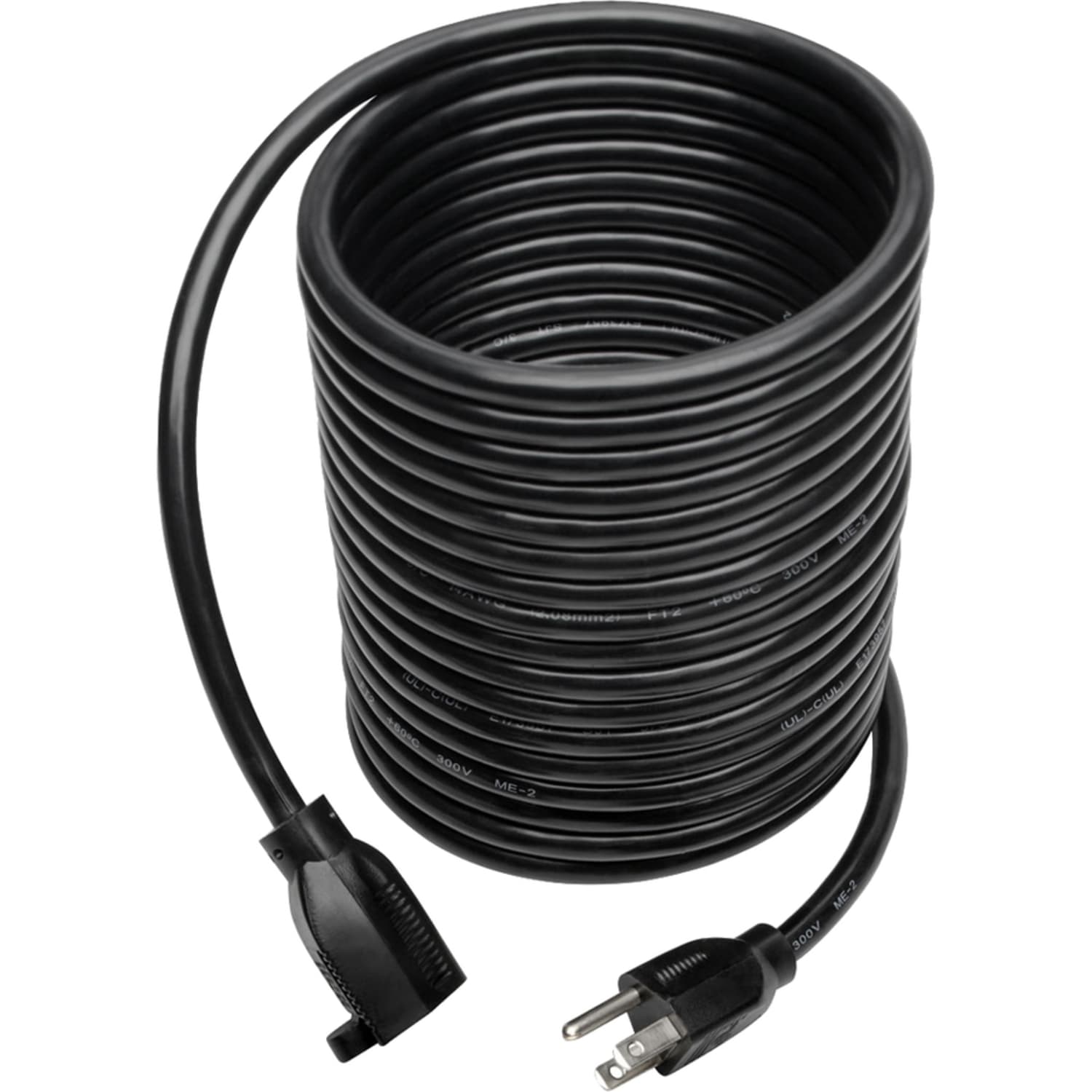 Eaton Tripp Lite Series Power Extension Cord, NEMA 5-15P to NEMA 5-15R - Heavy-Duty, 15A, 120V, 14 AWG, 25 ft. (7.62 m), Black - P024025 - Image 3