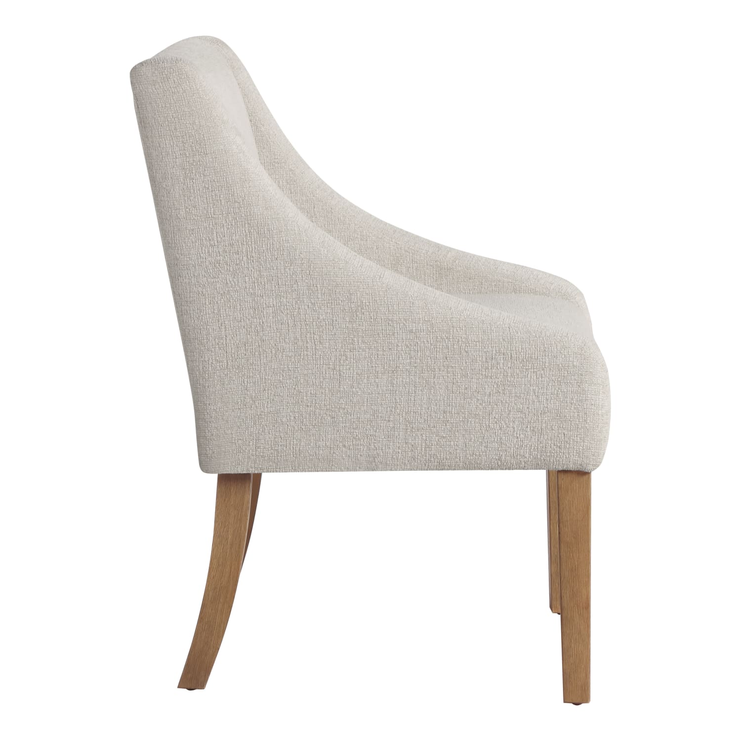 Office Star Monarch Fabric Dining Chair, Cream - Image 3