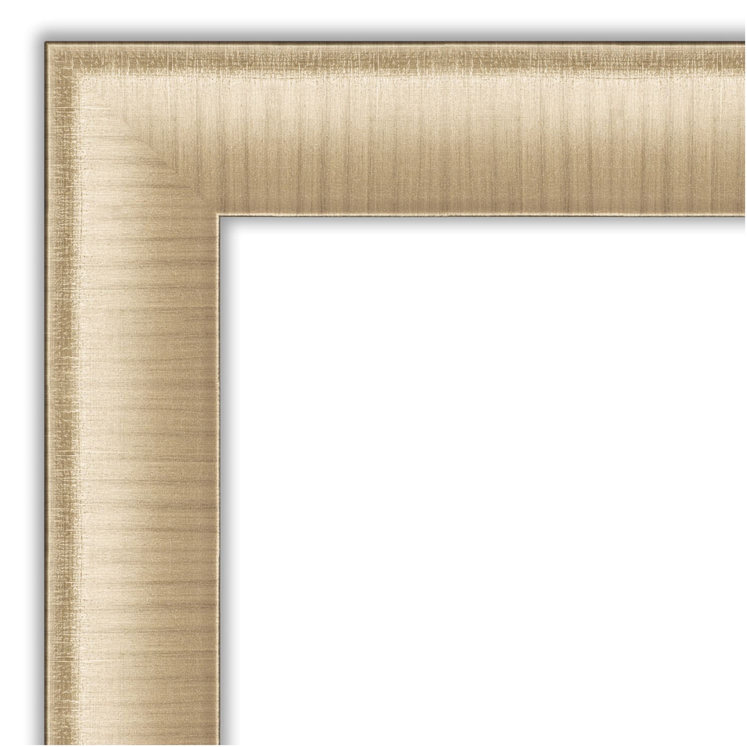 Amanti Art Elegant Picture Frame, 16in x 19in, Opening Size 11in x 14in (Matted To 8in x 10in), Brushed Honey - Image 4