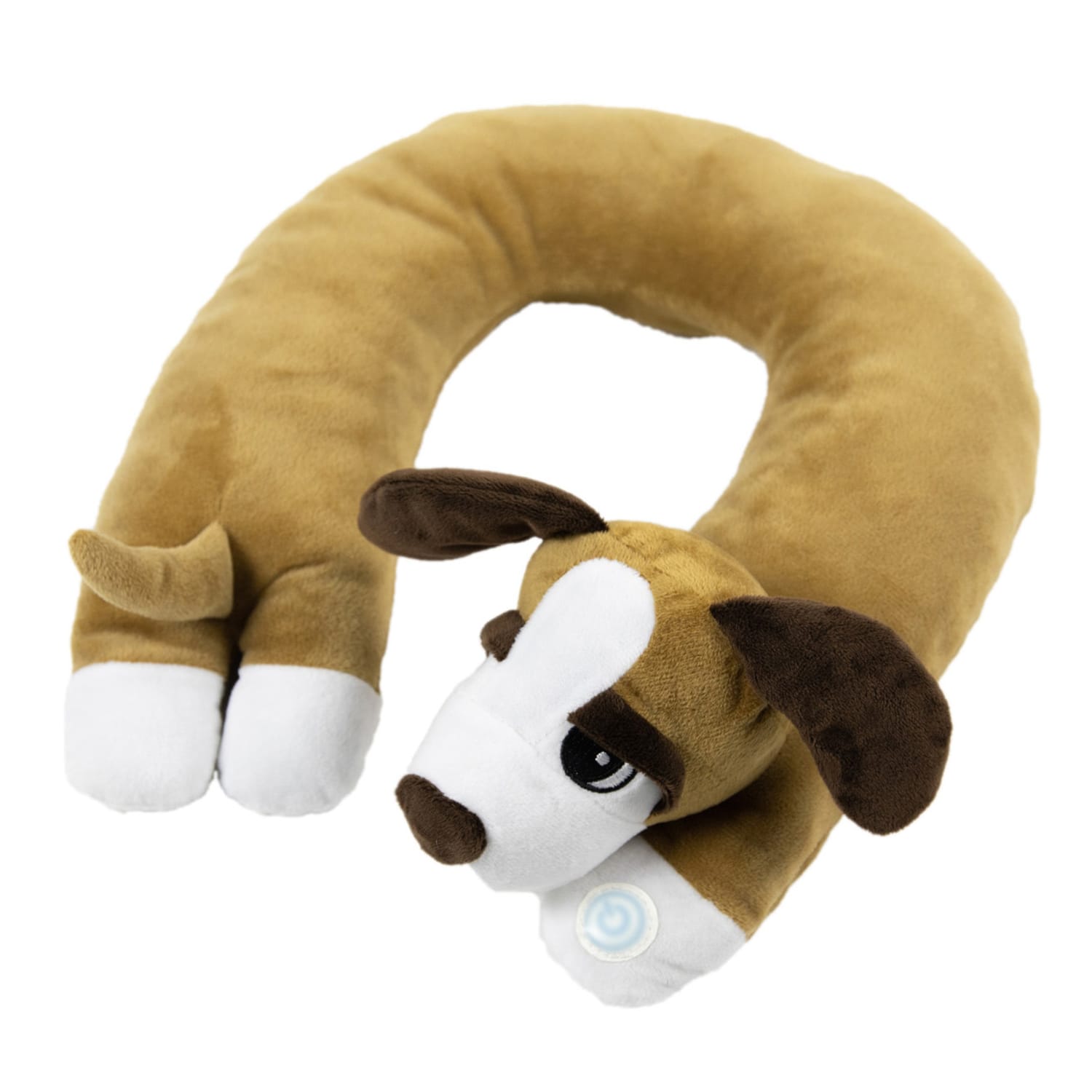 Bouncyband Sensory Vibrating Neck Pillow, 6inH x 12inW x 16inL, Puppy