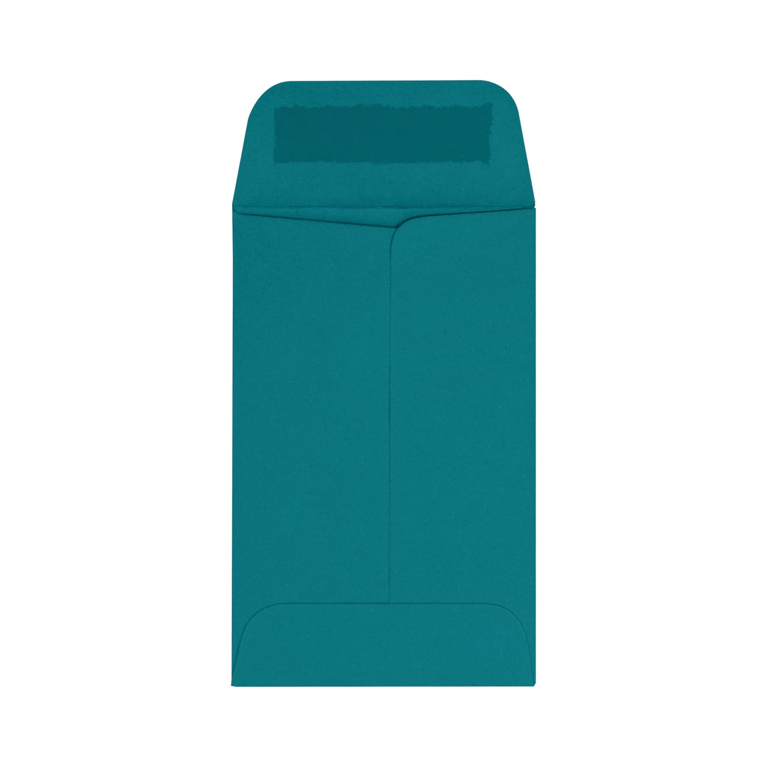 LUX Coin Envelopes, #1, Gummed Seal, Teal, Pack Of 250 - Image 3