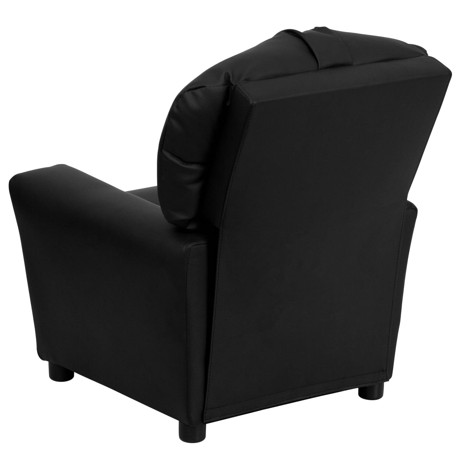 Flash Furniture LeatherSoft Faux Leather Kids Recliner With Cup Holder Black PopularChairscom Flash Furniture LeatherSoft Faux Leather Kids Recliner With Cup Holder Black PopularChairscom