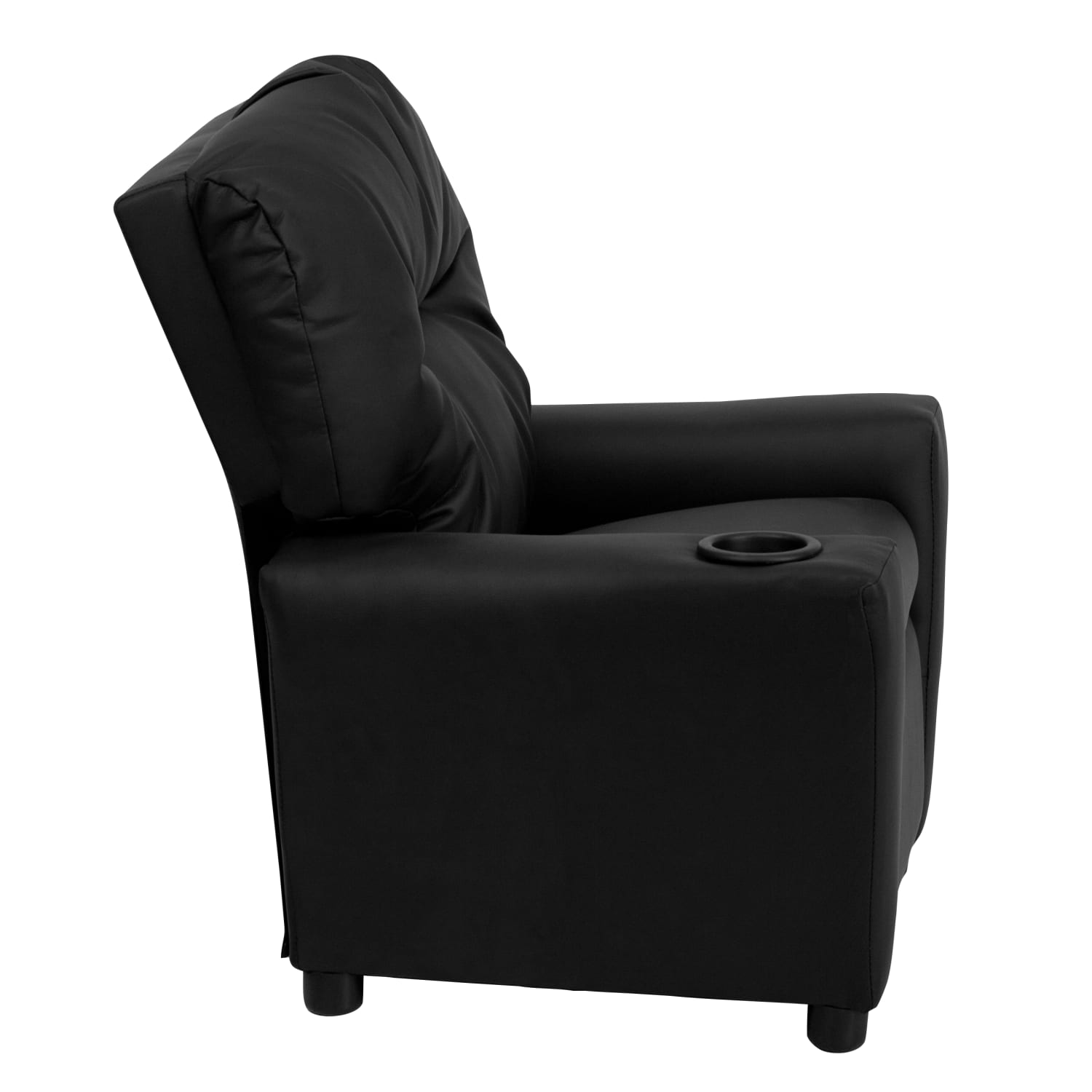 Flash Furniture LeatherSoft Faux Leather Kids Recliner With Cup Holder Black PopularChairscom Flash Furniture LeatherSoft Faux Leather Kids Recliner With Cup Holder Black PopularChairscom