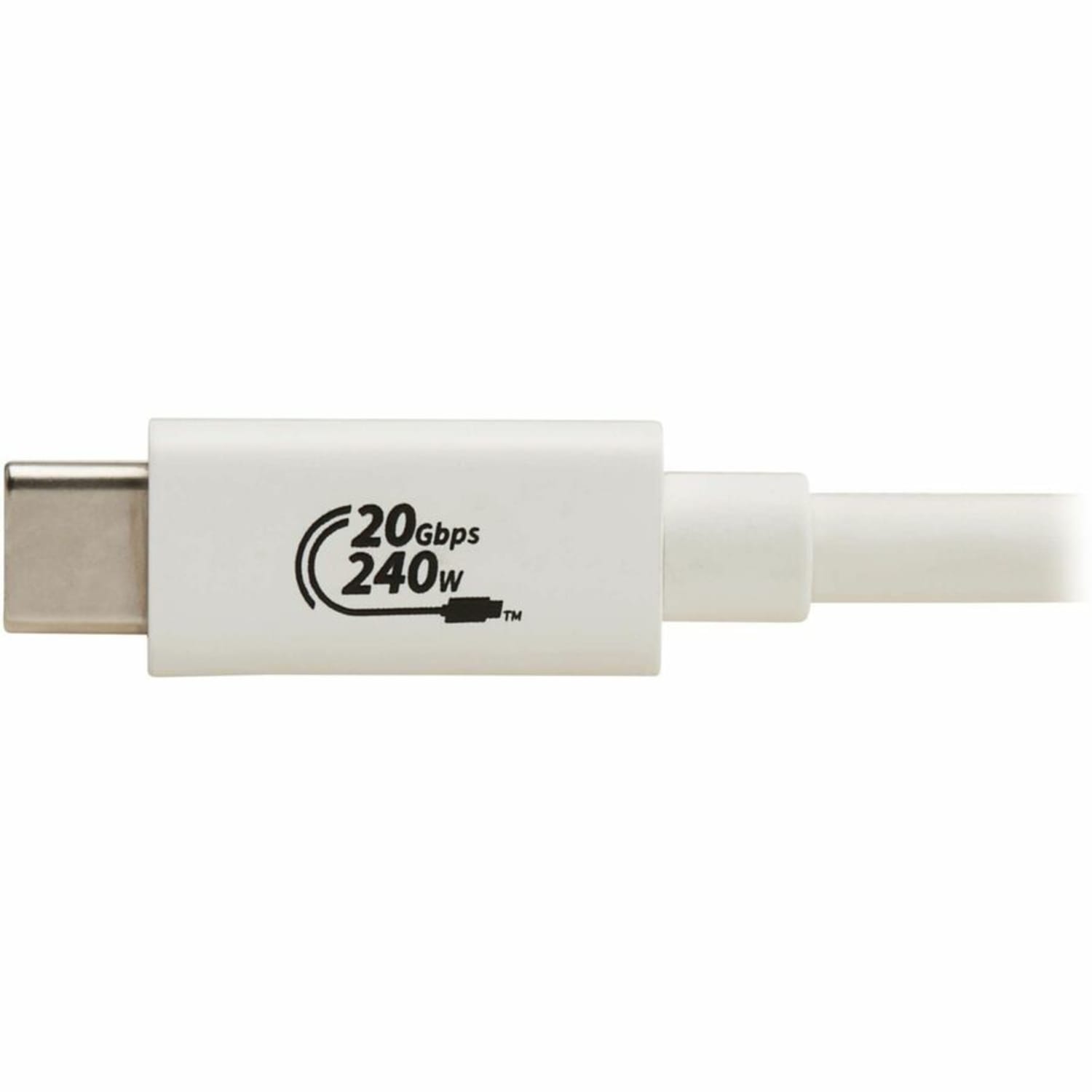 Eaton Tripp Lite Series USB4 20Gbps Cable (M/M), White - Image 6