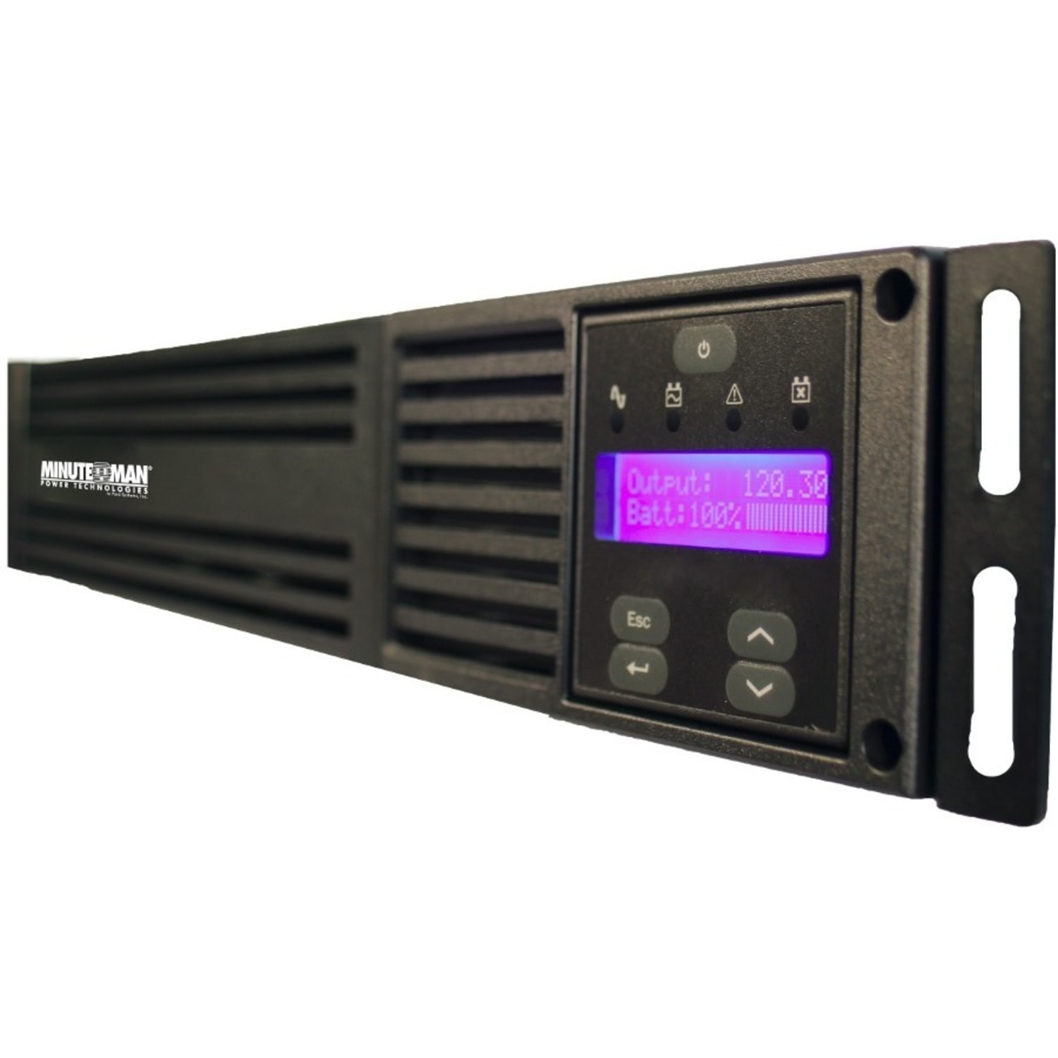 Minuteman EXR Series Line Interactive Uninterruptible Power Supply - 2U Tower/Rack/Wall Mountable - AVR - EXR3000RT2U - Image 5