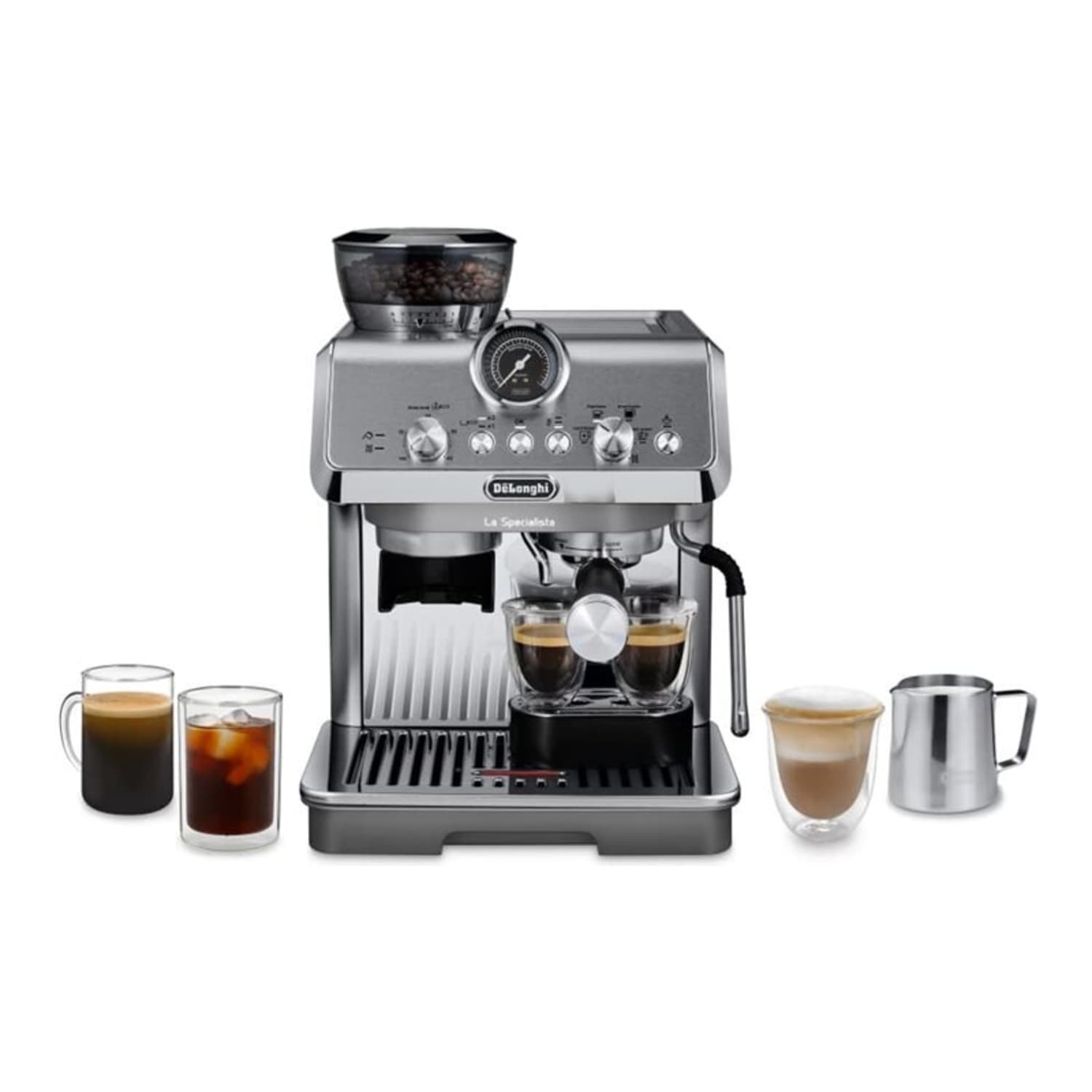 DeLonghi La Specialista Arte Evo EC9255.M - Coffee machine with milk frother - 15 bar - metal